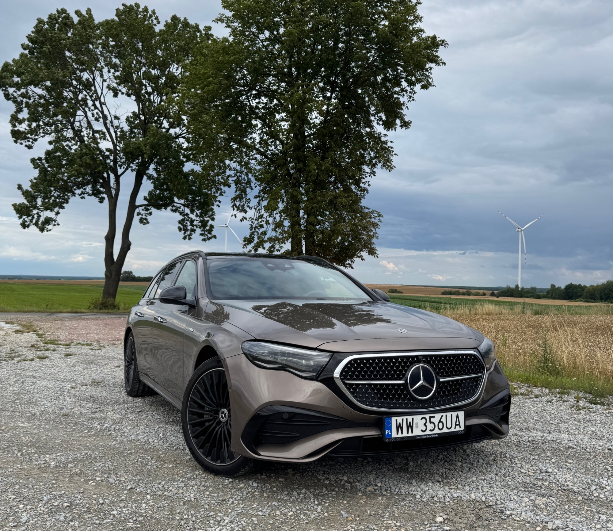 Mercedes Klasa E S214 przód