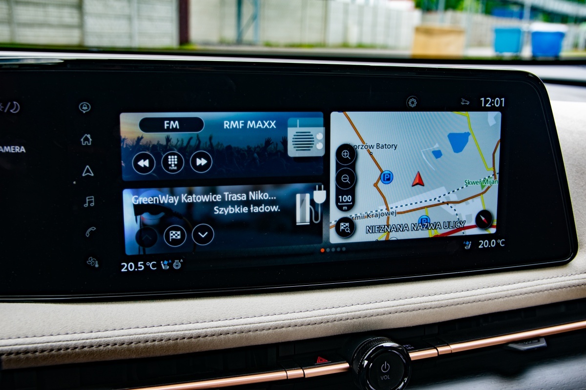 Nissan Ariya multimedia