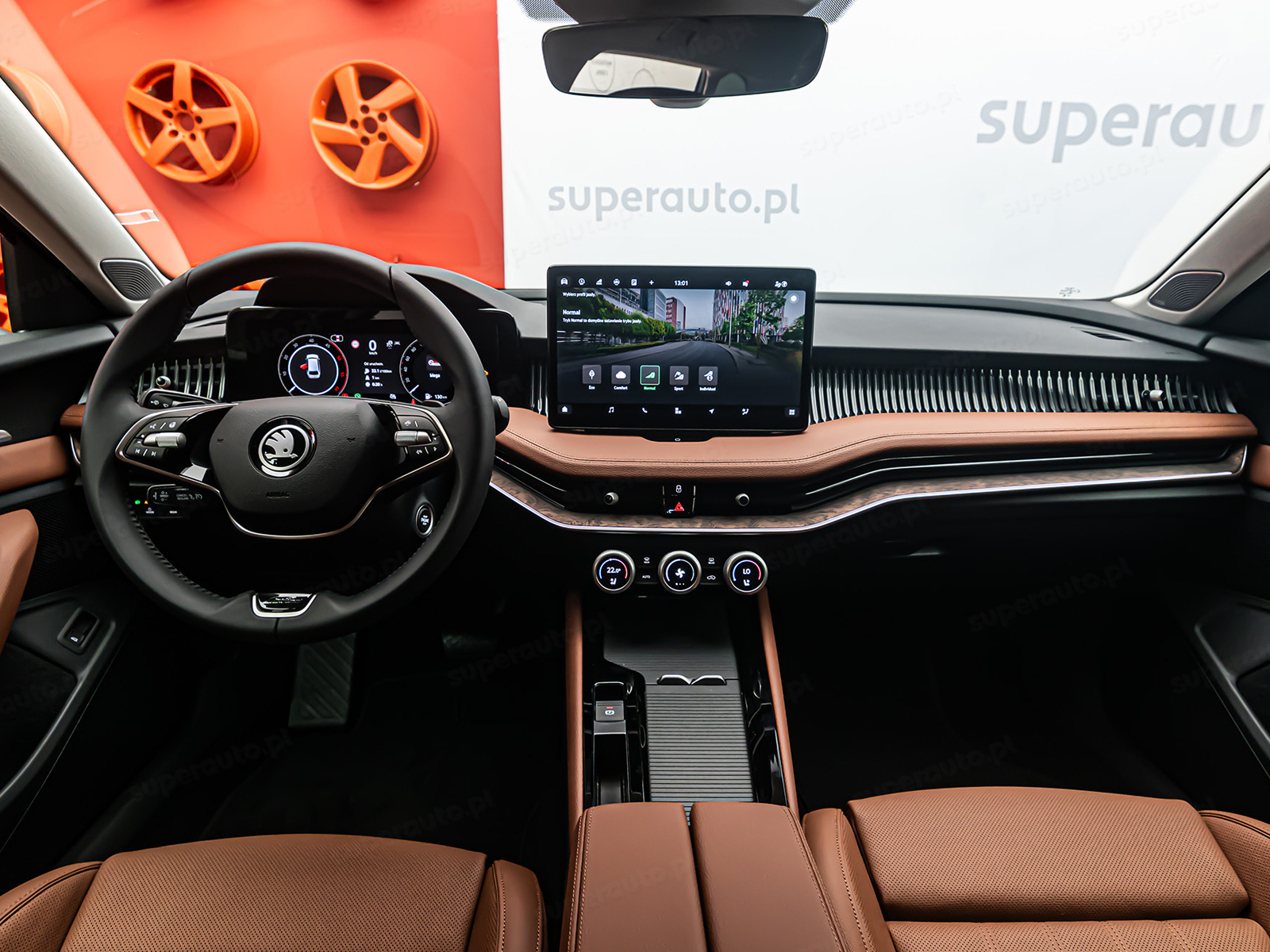Skoda Superb wnętrze