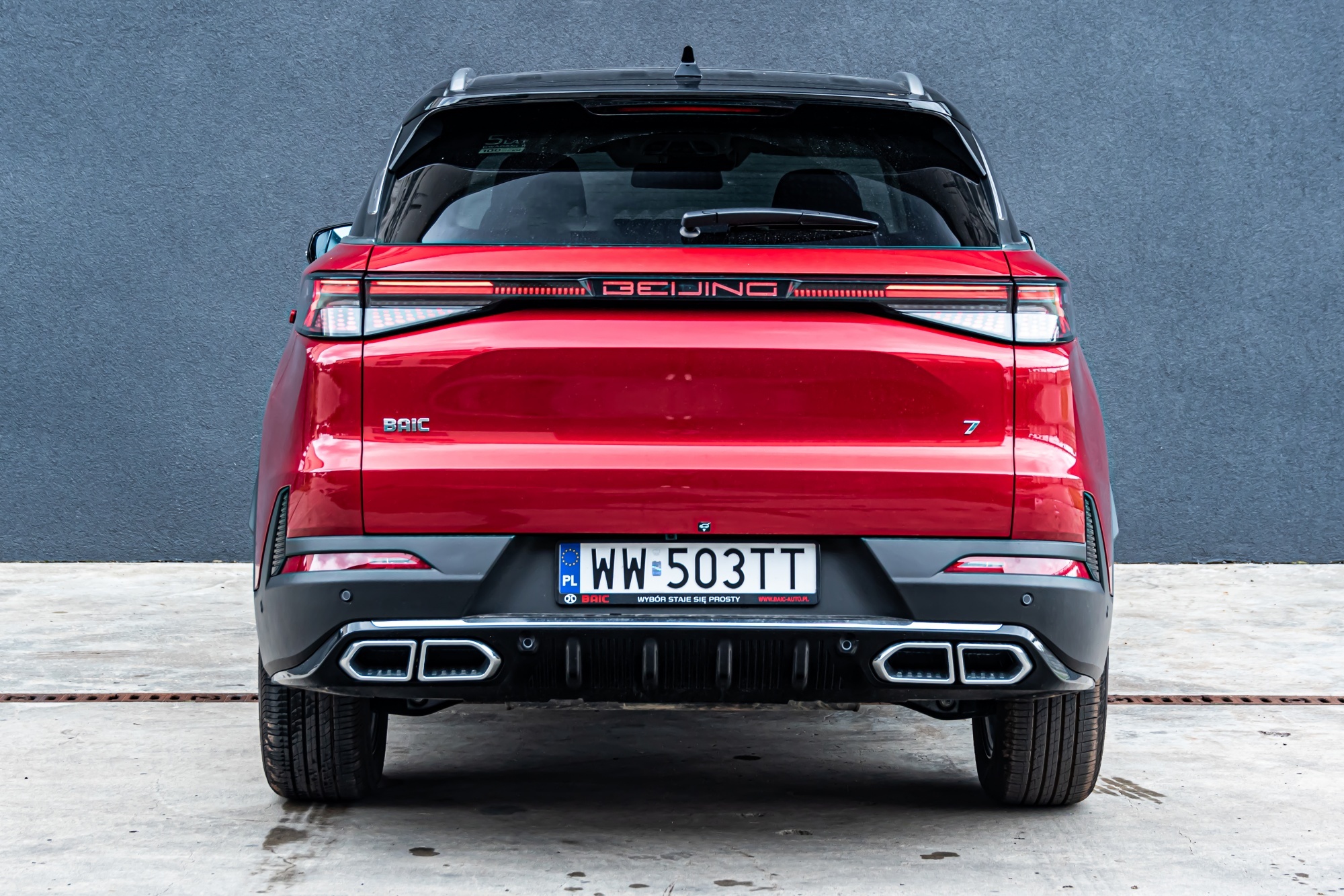 BAIC Beijing 7 tył