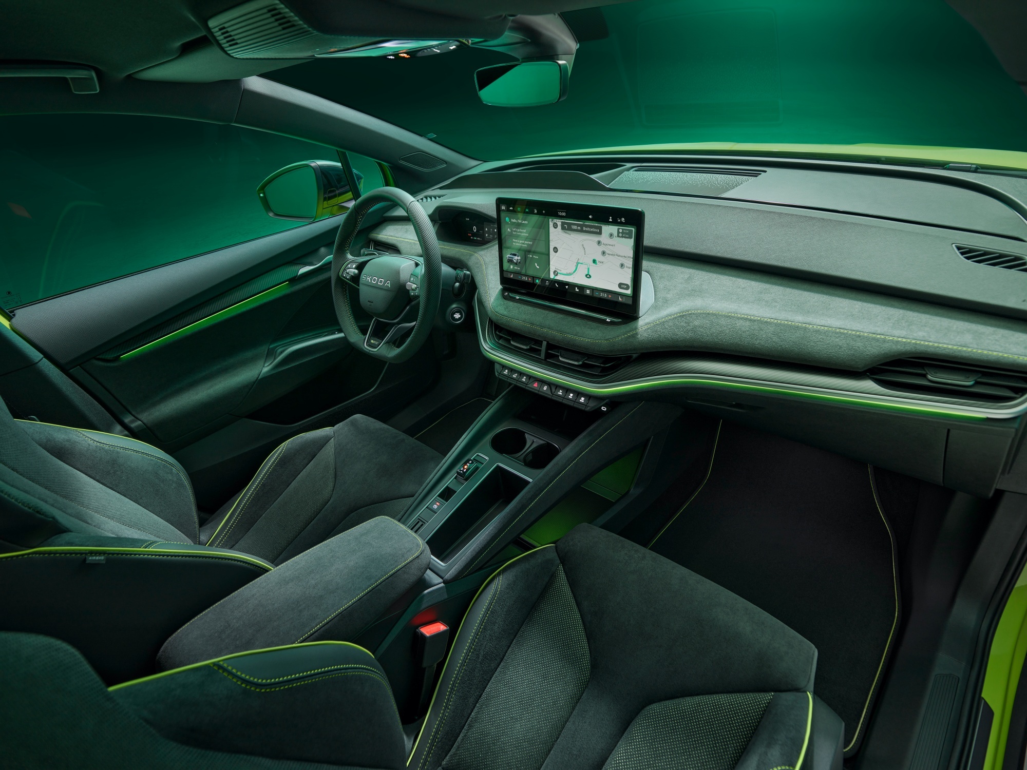 Skoda Elroq RS wnętrze