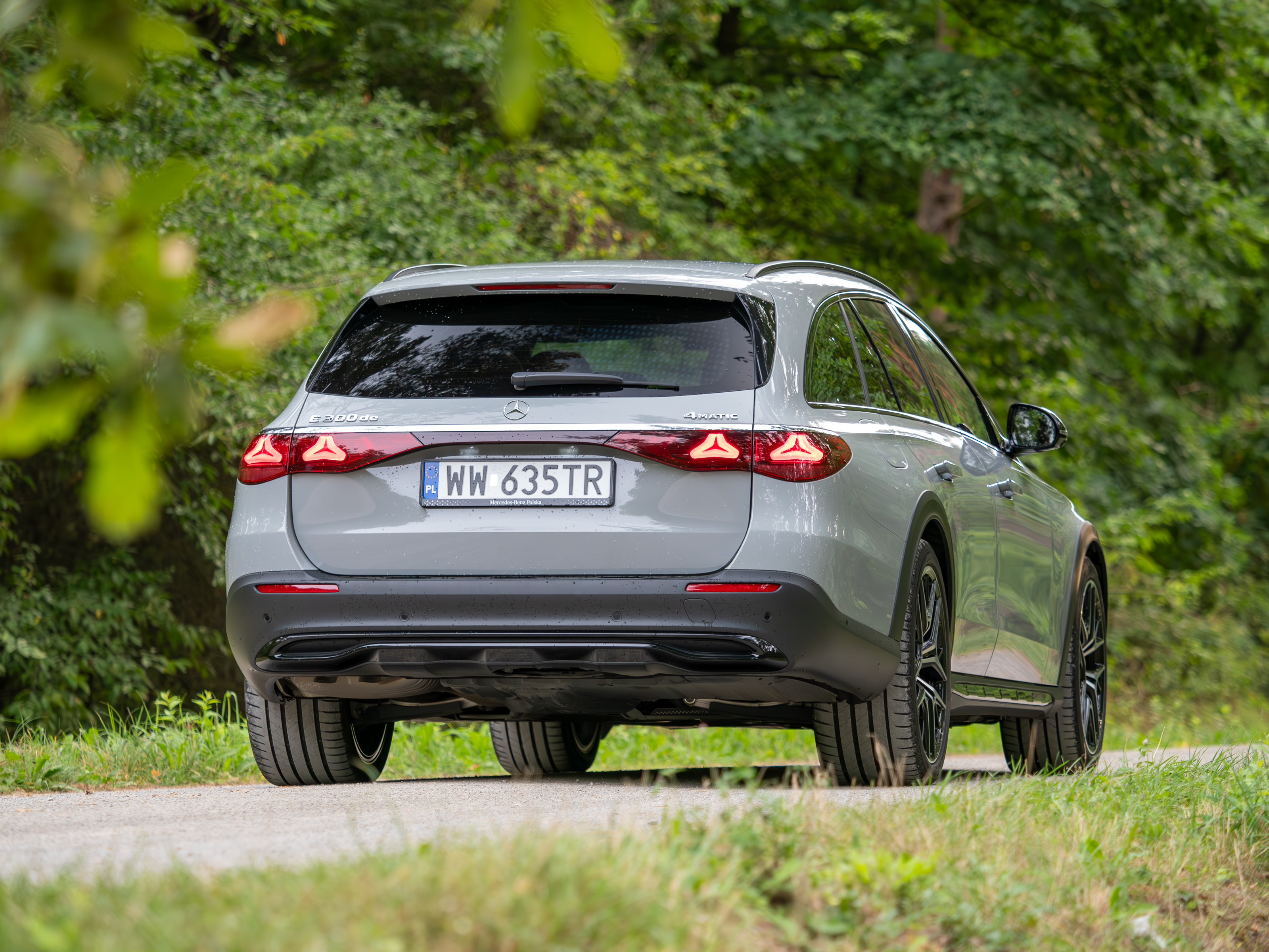 Tył wygląd Mercedes Klasa E All terrain