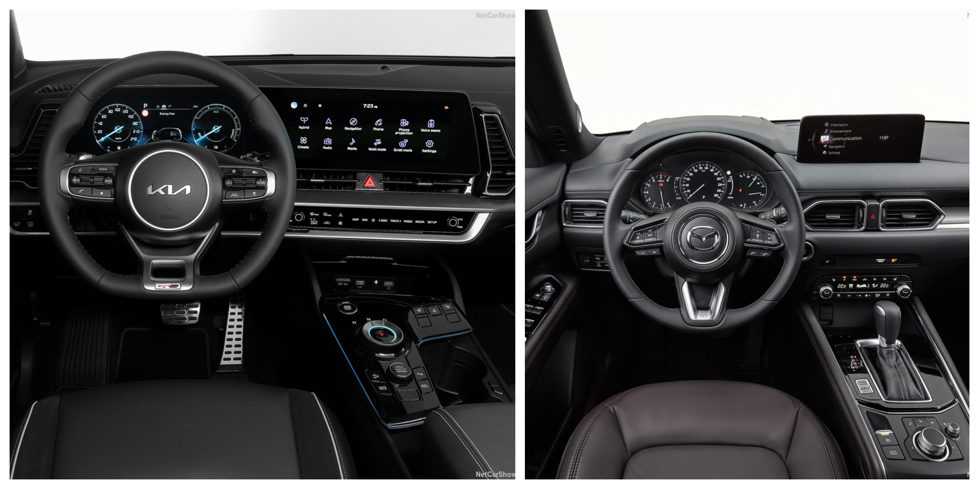 Kia Sportage vs Mazda CX-5 2022