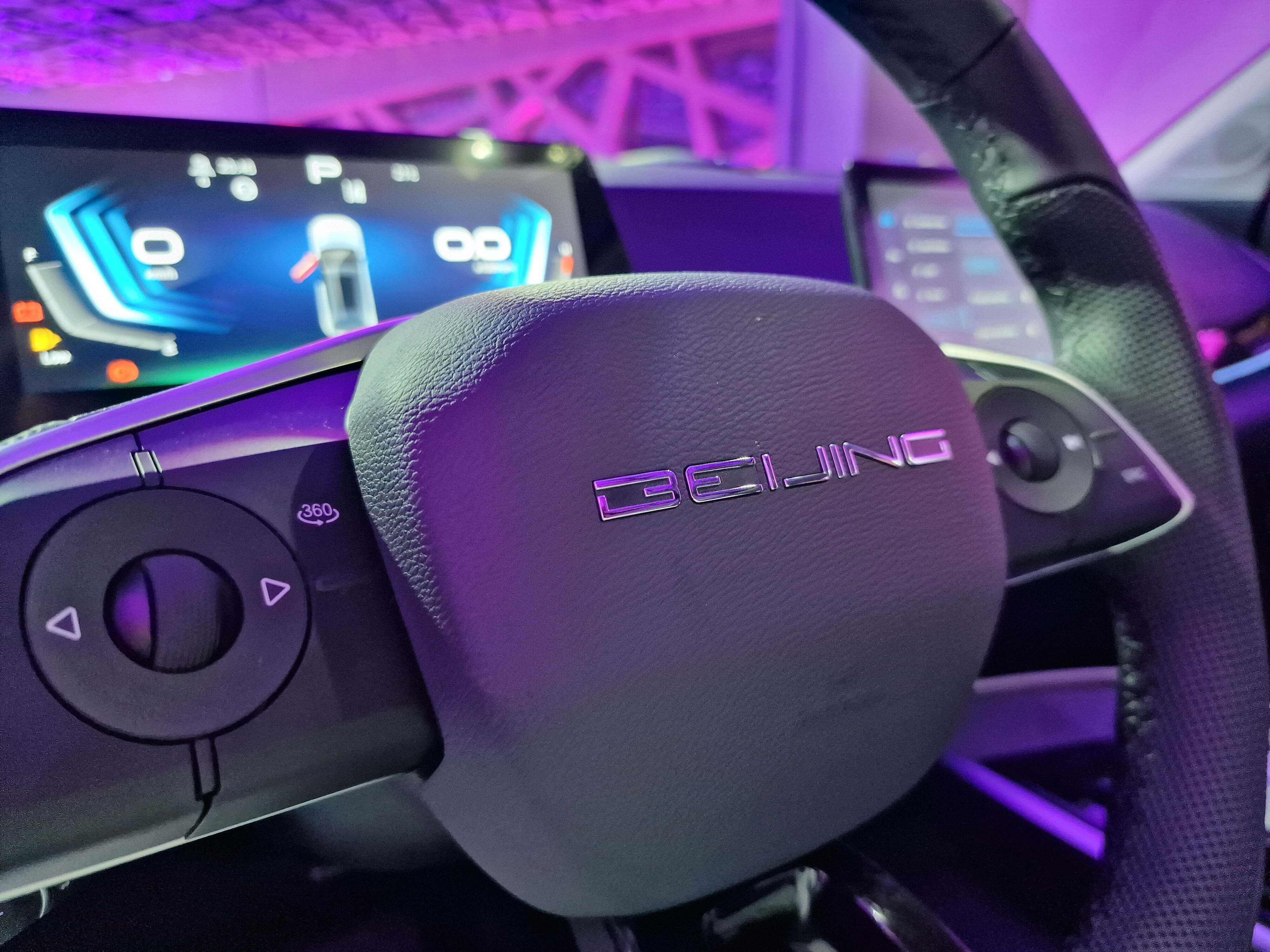 baic beijing wnetrze