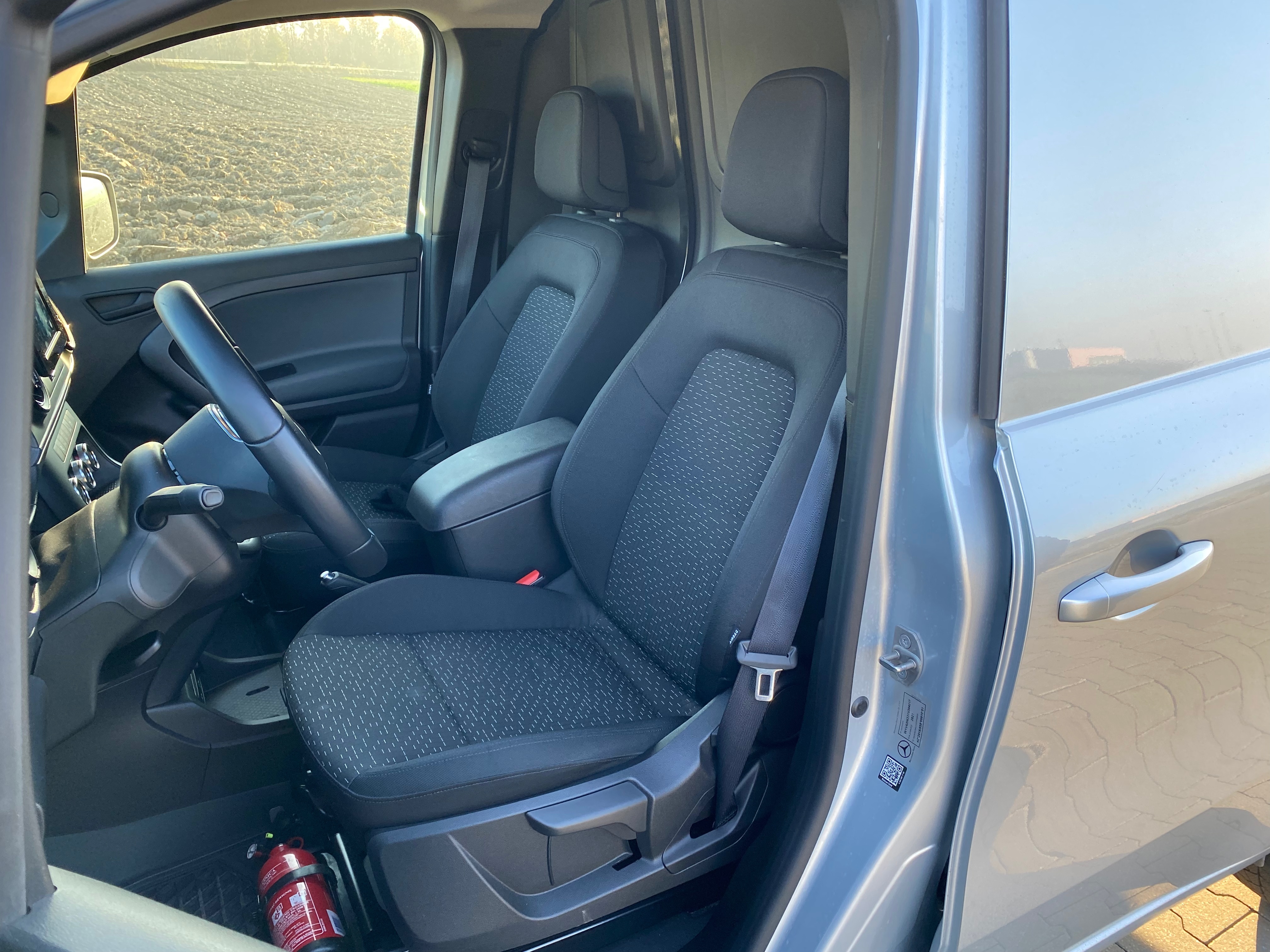 Mercedes Citan Furgon - fotele