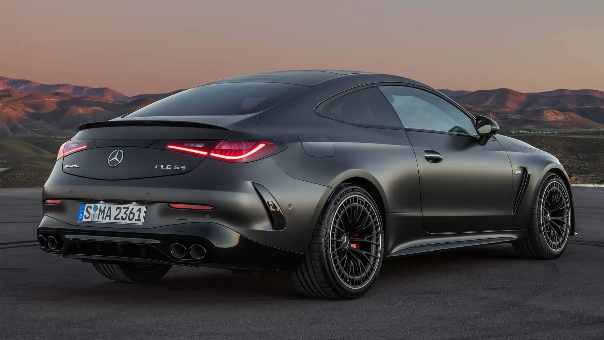 Mercedes CLE 53 AMG. tył