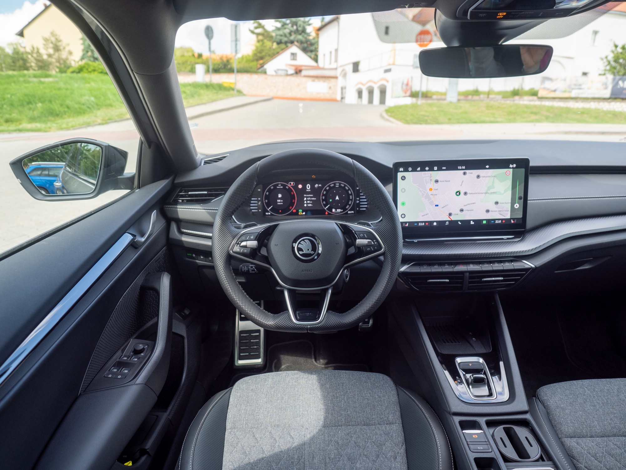 Skoda Octavia FL wnętrze