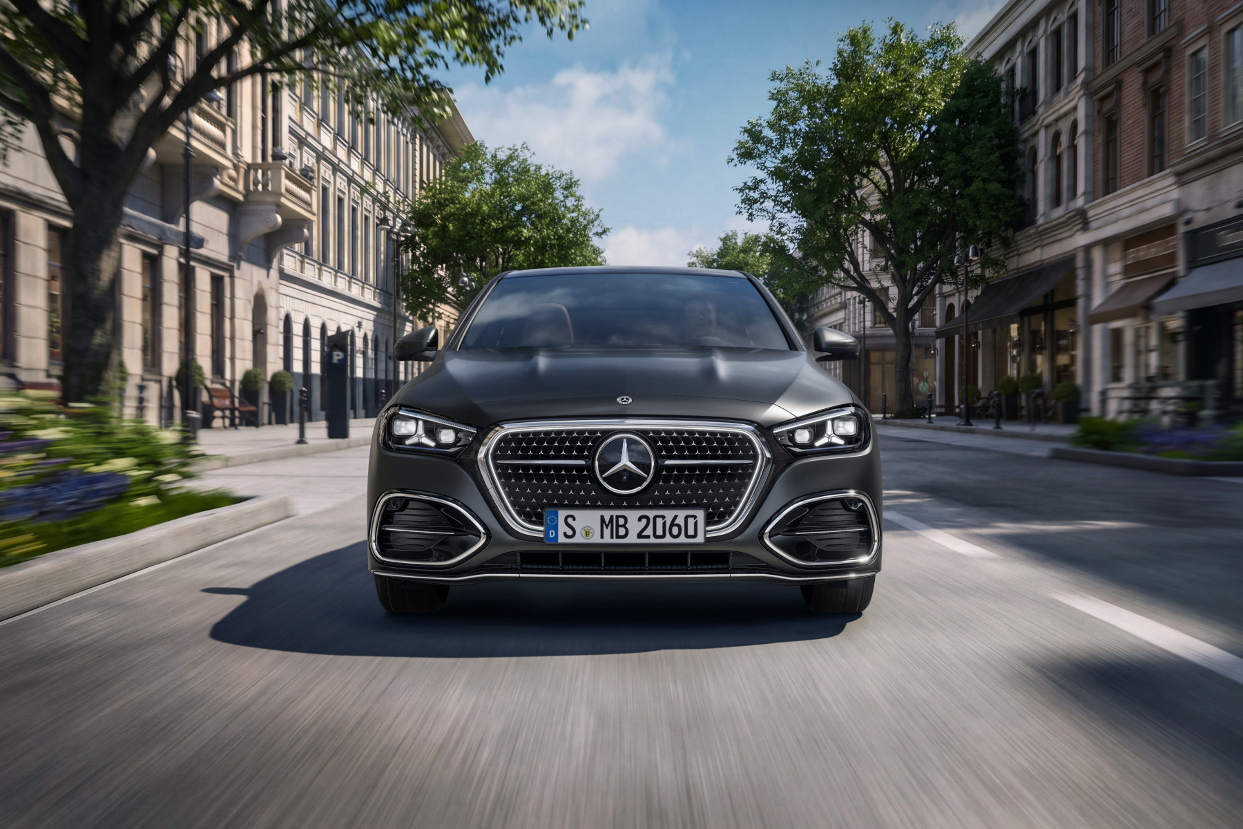 Mercedes Klasa C przód