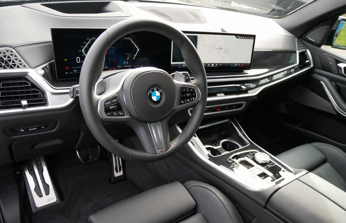 BMW X5 wnętrze
