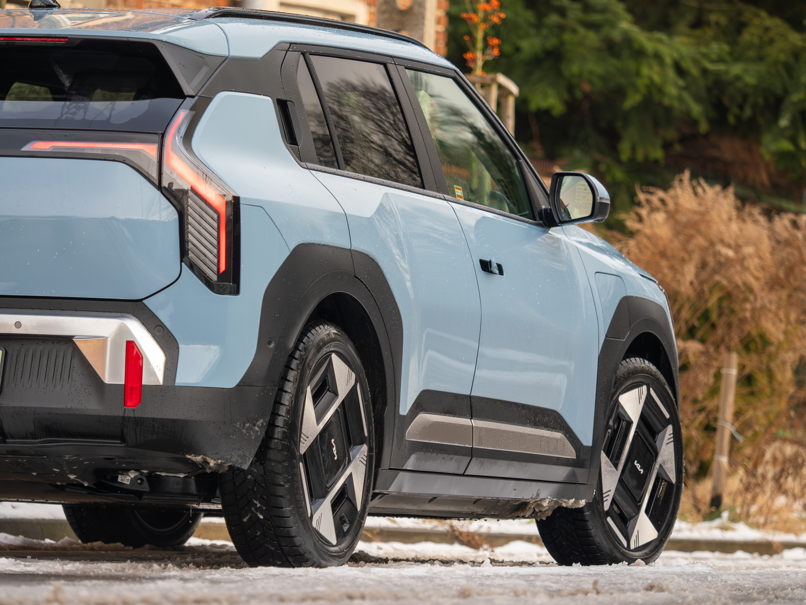 Kia EV3 test zimą wygląd nadwozia