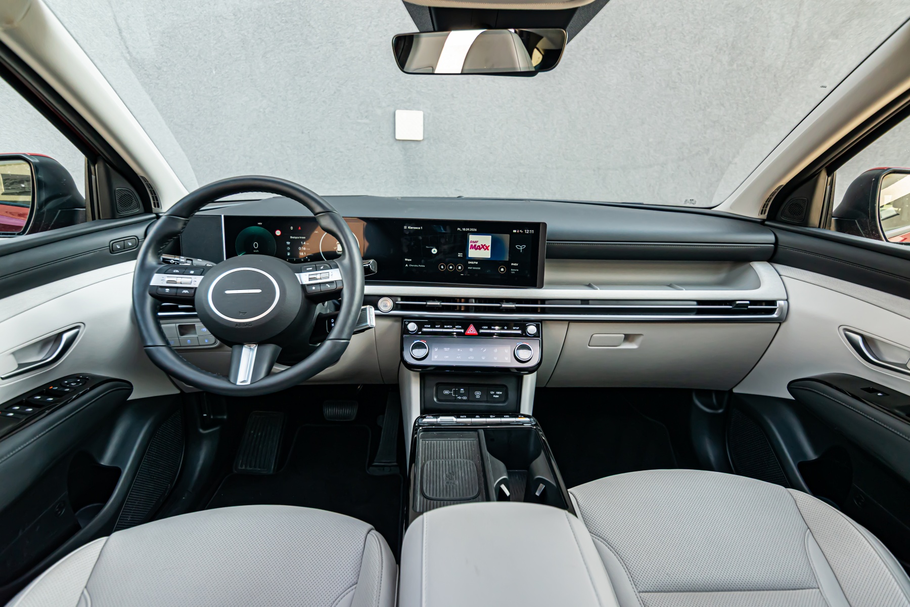 Hyundai Tucson FL kokpit