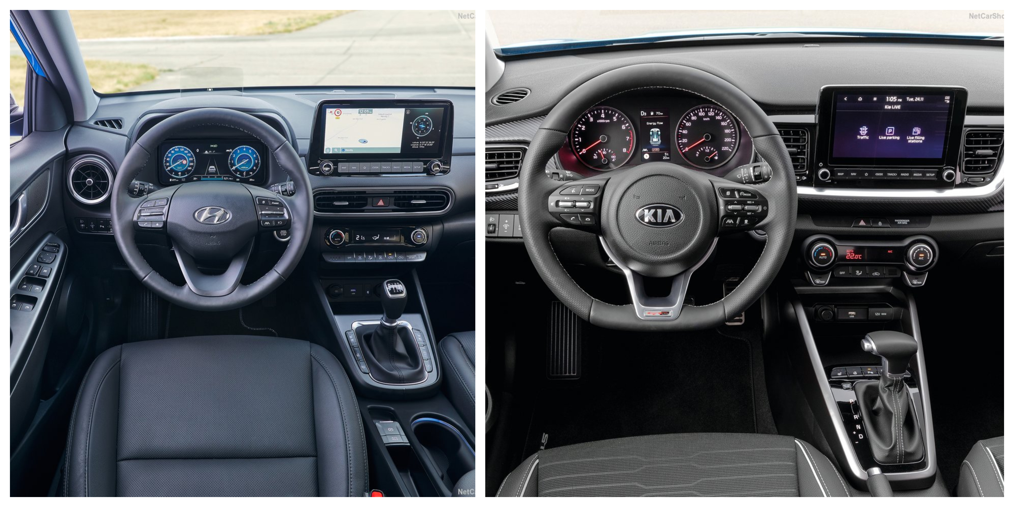 Hyundai Kona 2022 vs Kia Stonic 2022