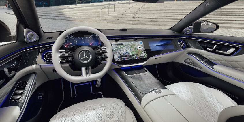 Mercedes Klasa S wnętrze