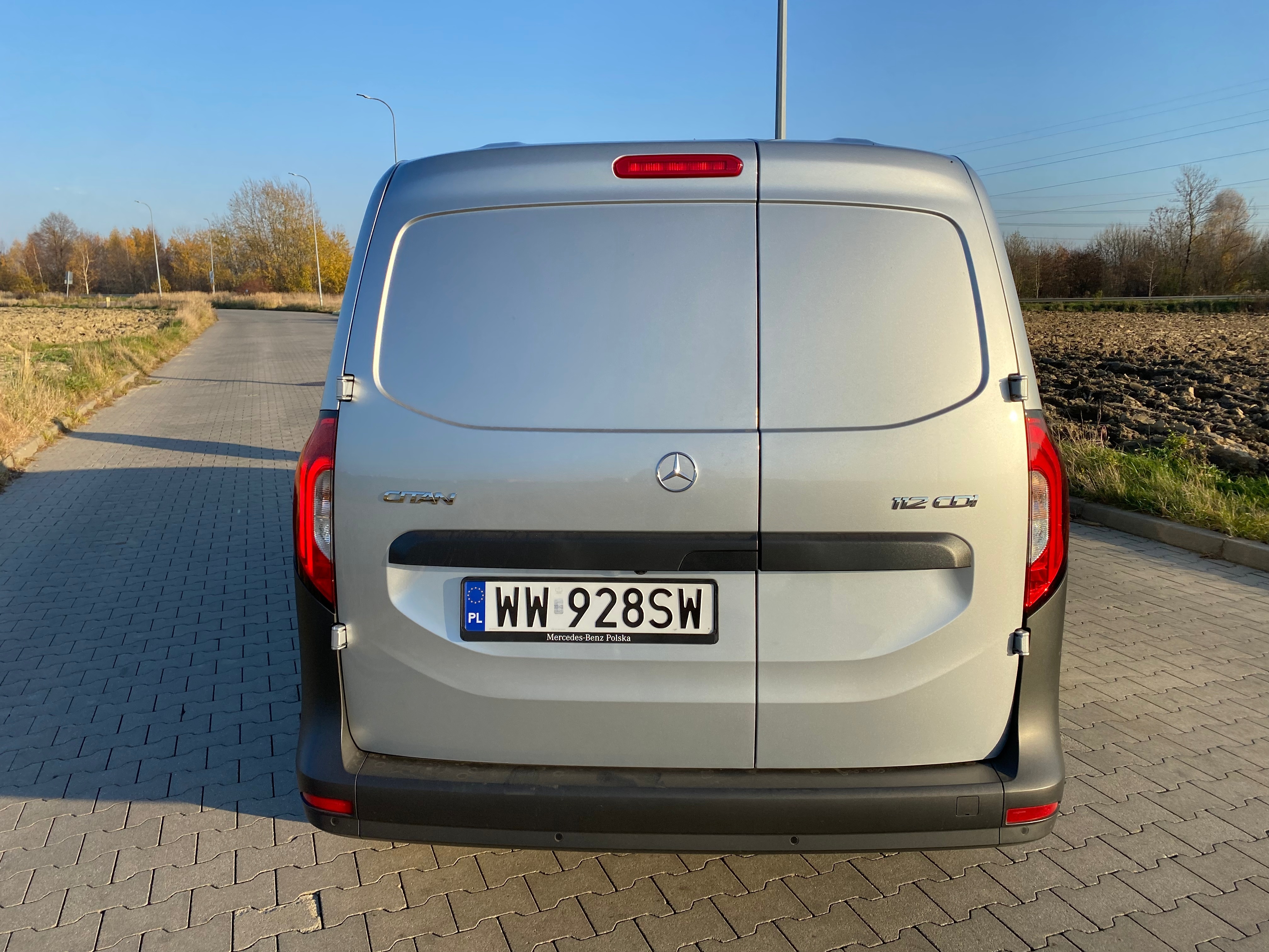 Mercedes Citan Furgon - tył