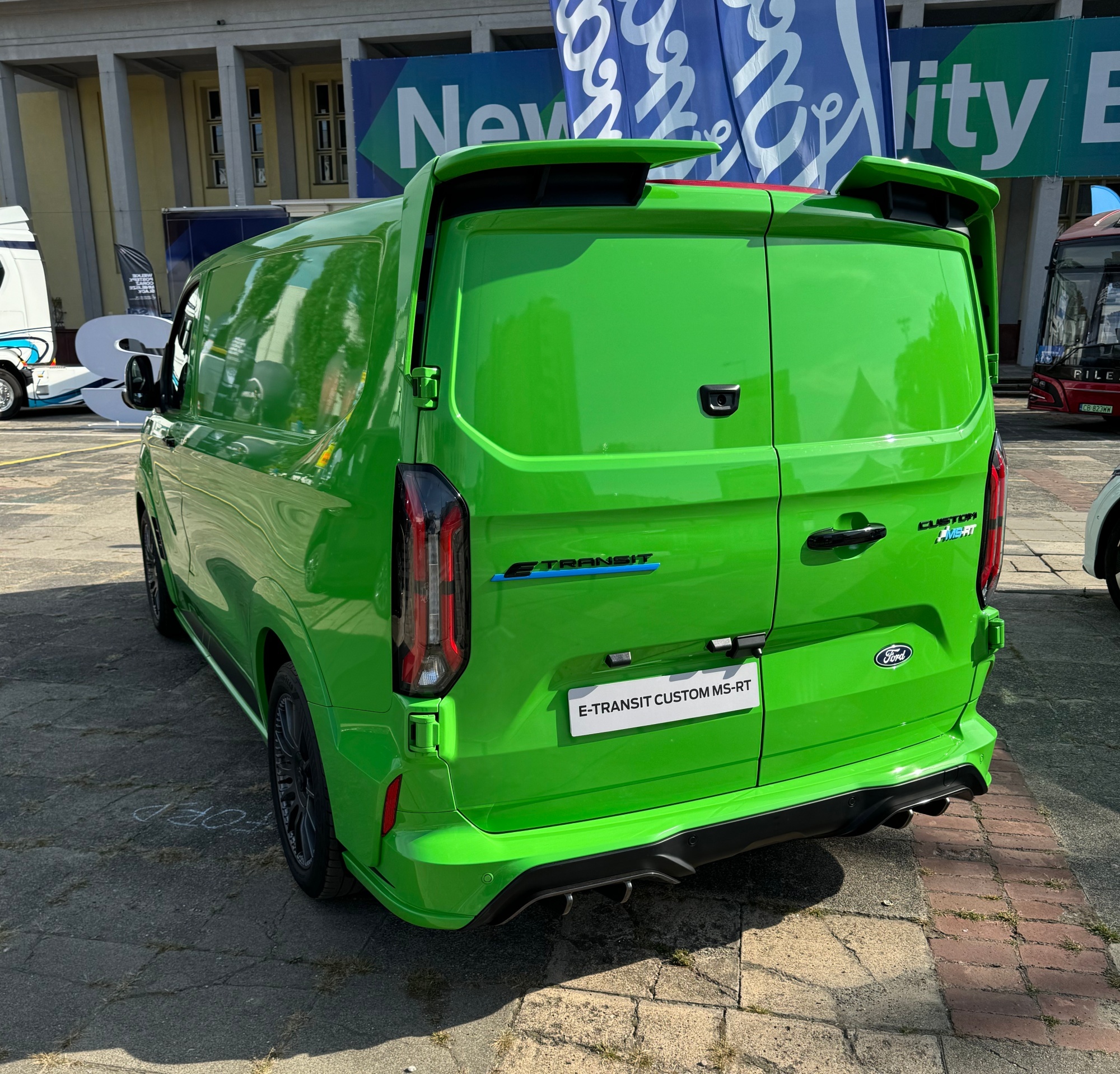 Ford Transit Custom MS-RT tył