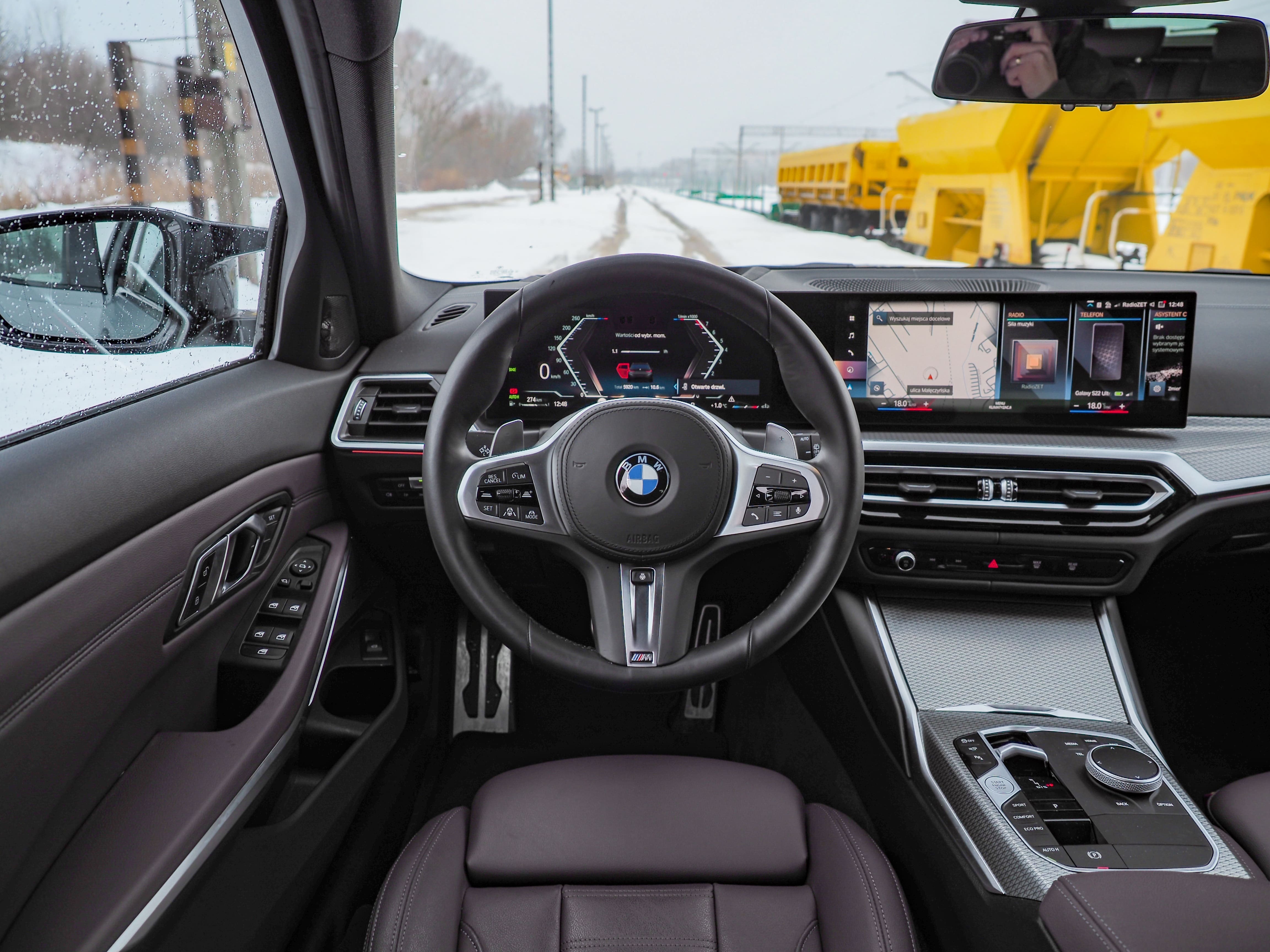 BMW wnętrze