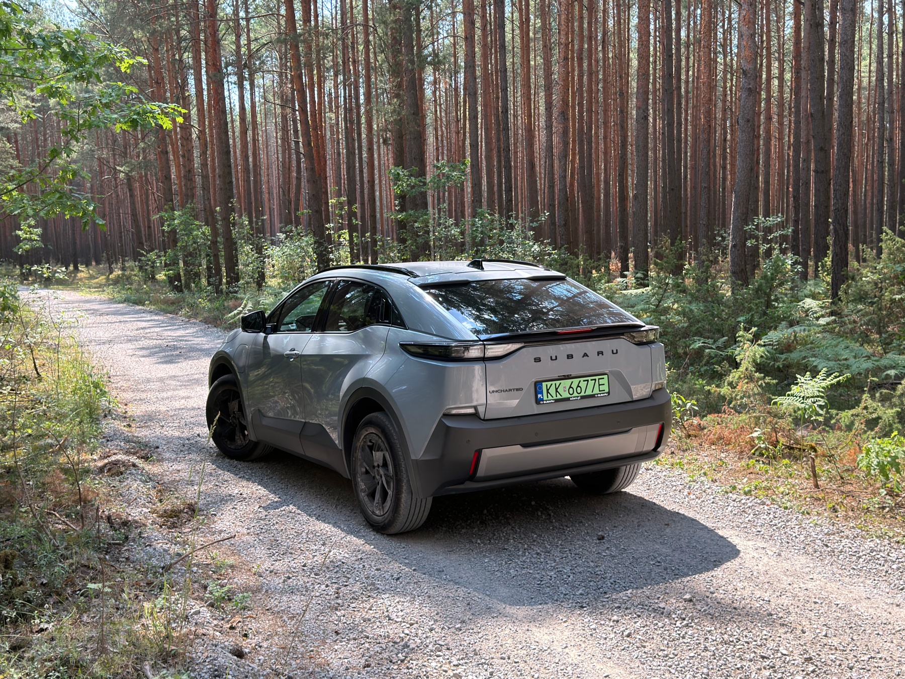 Subaru Uncharted tył