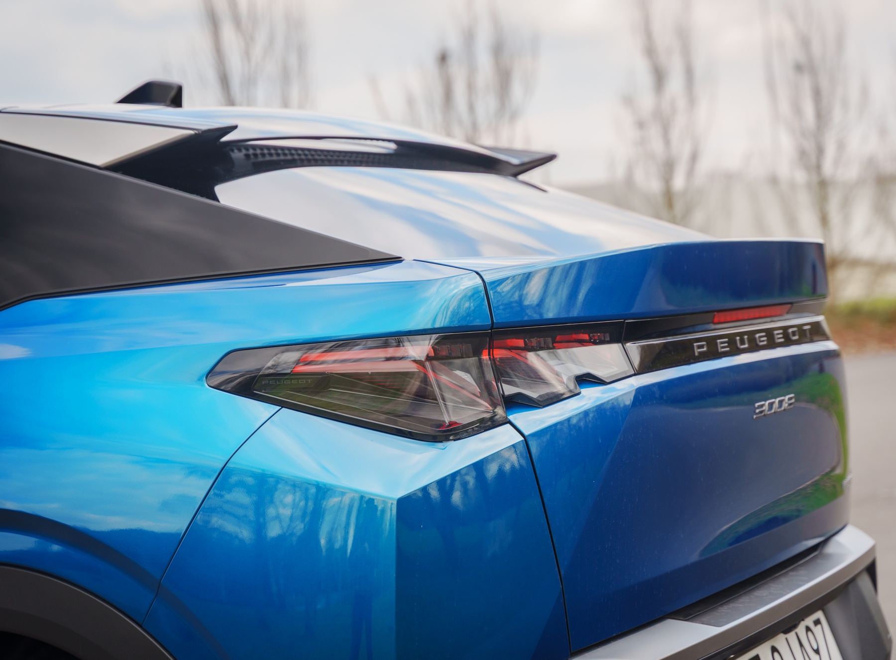 Peugeot 3008 tylny pas