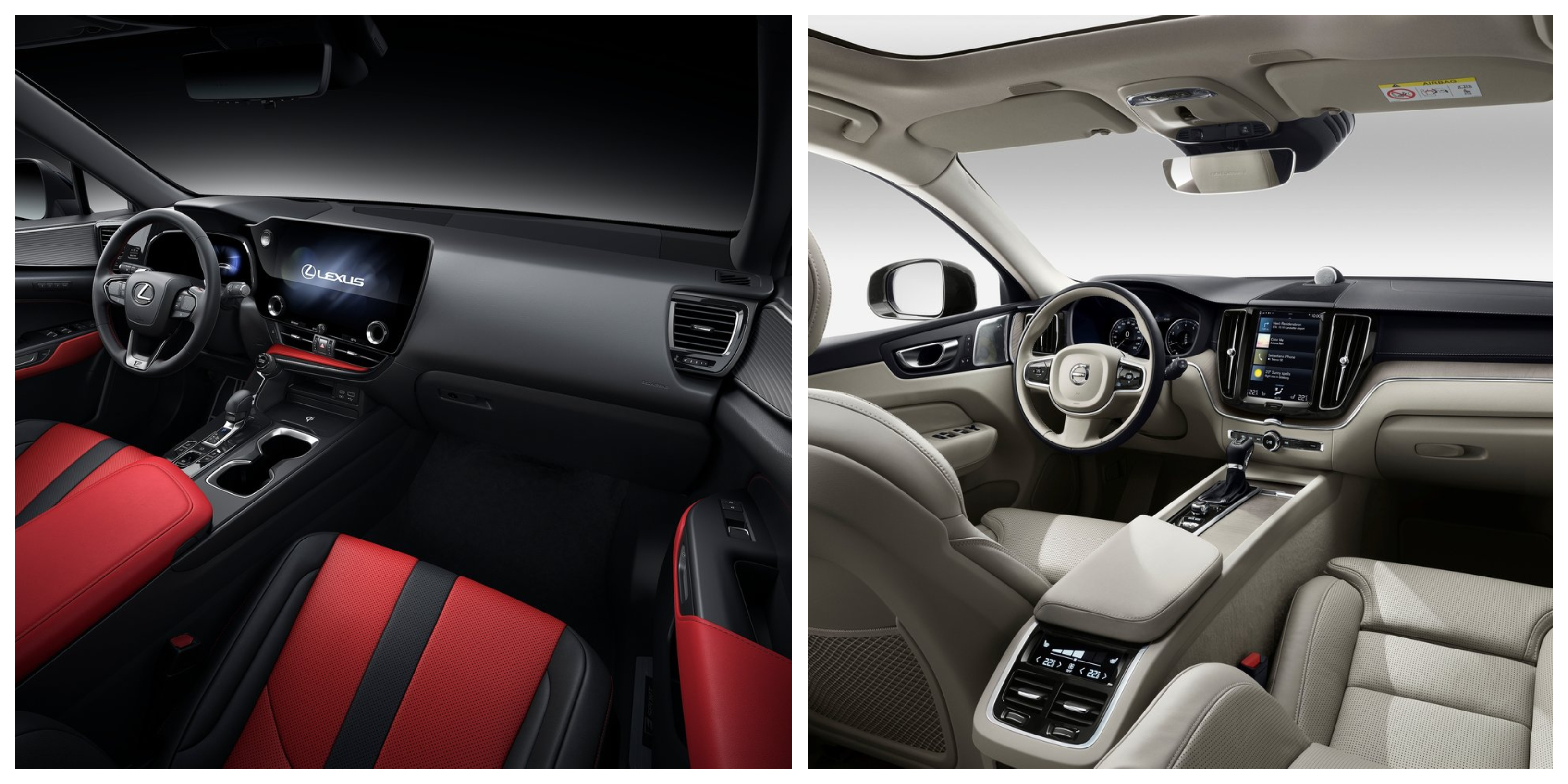 Volvo XC60 2022 vs Lexus NX 2022