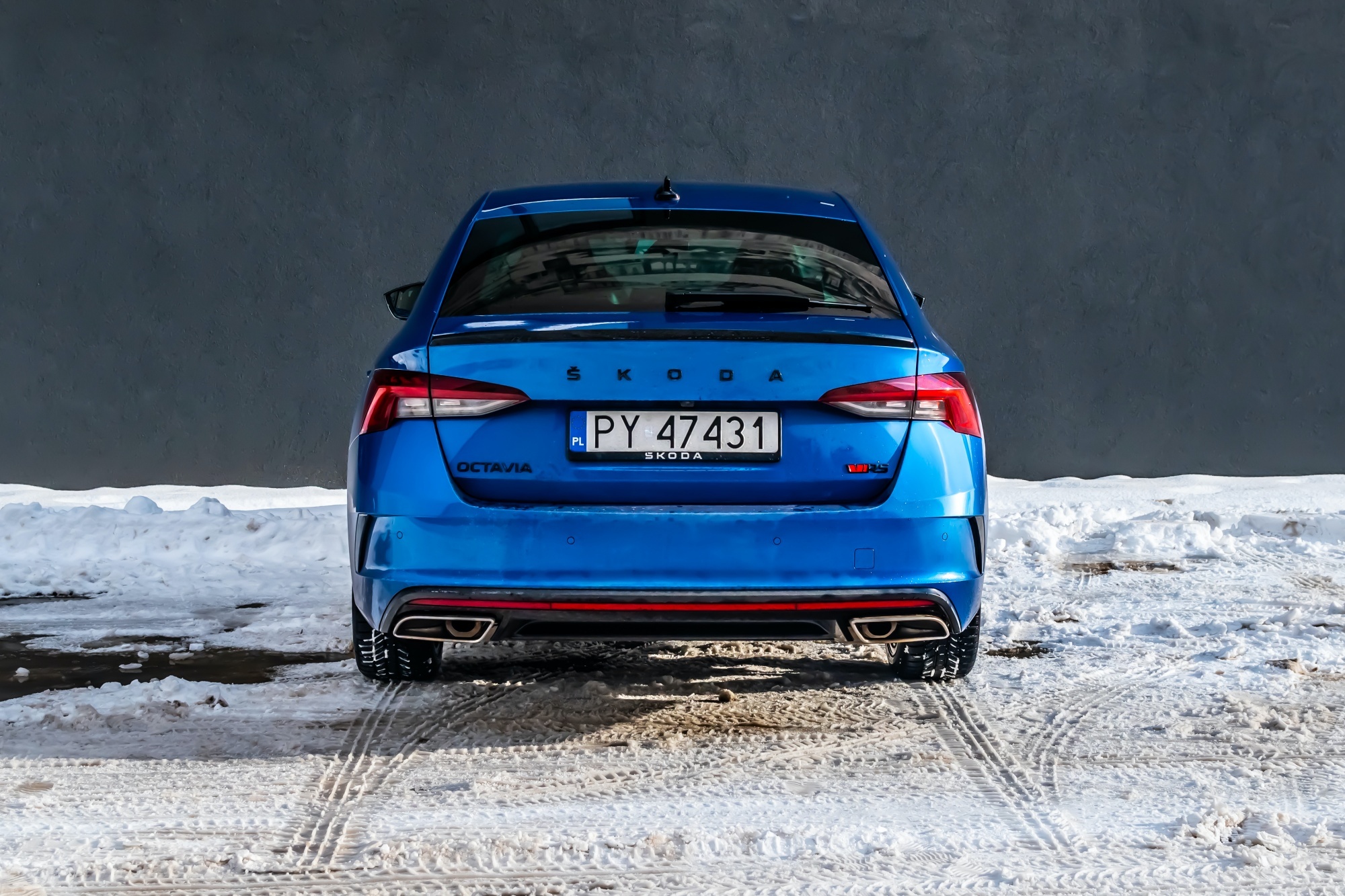 Skoda Octavia RS tył