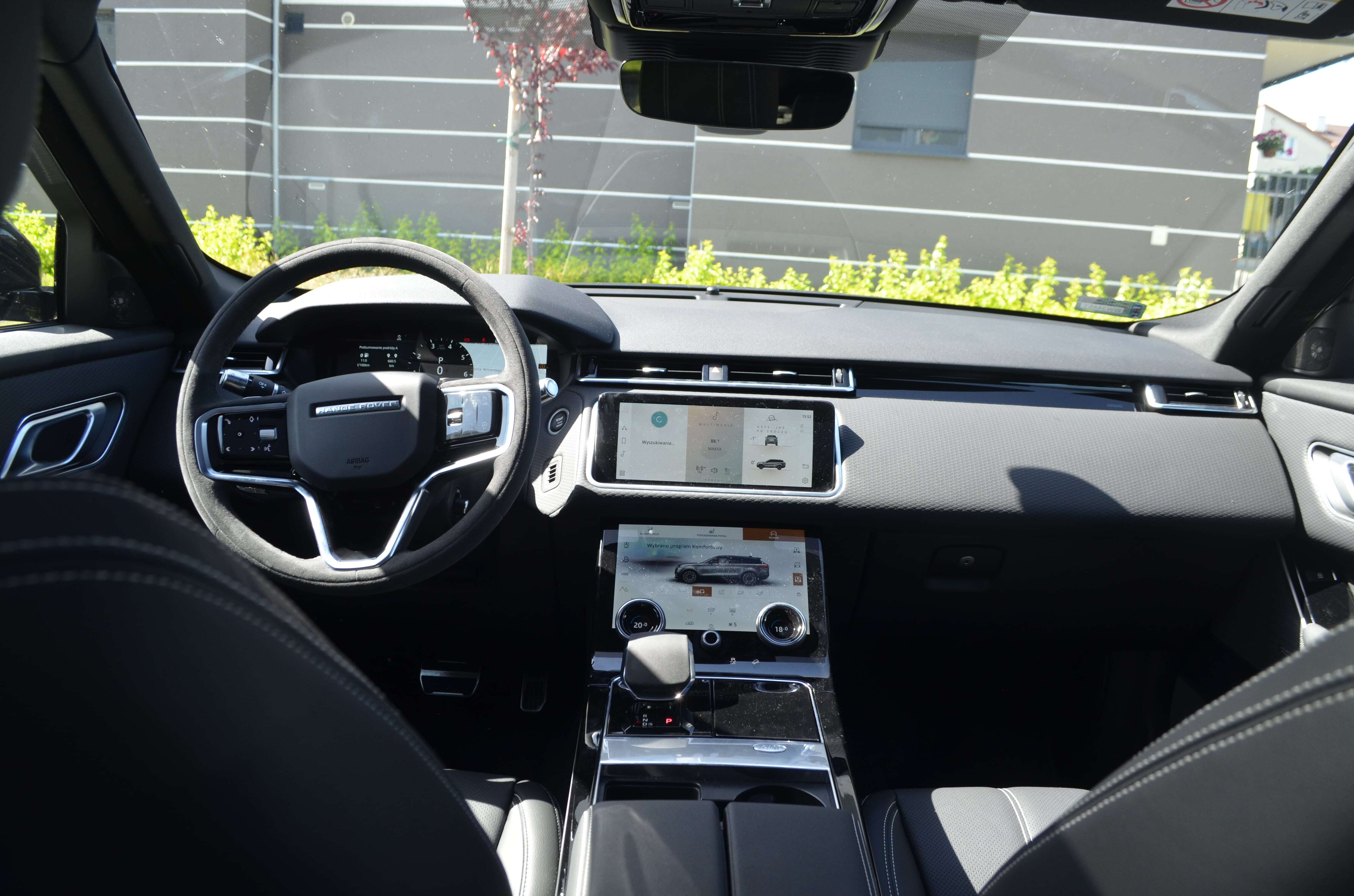 Range Rover Velar - kabina