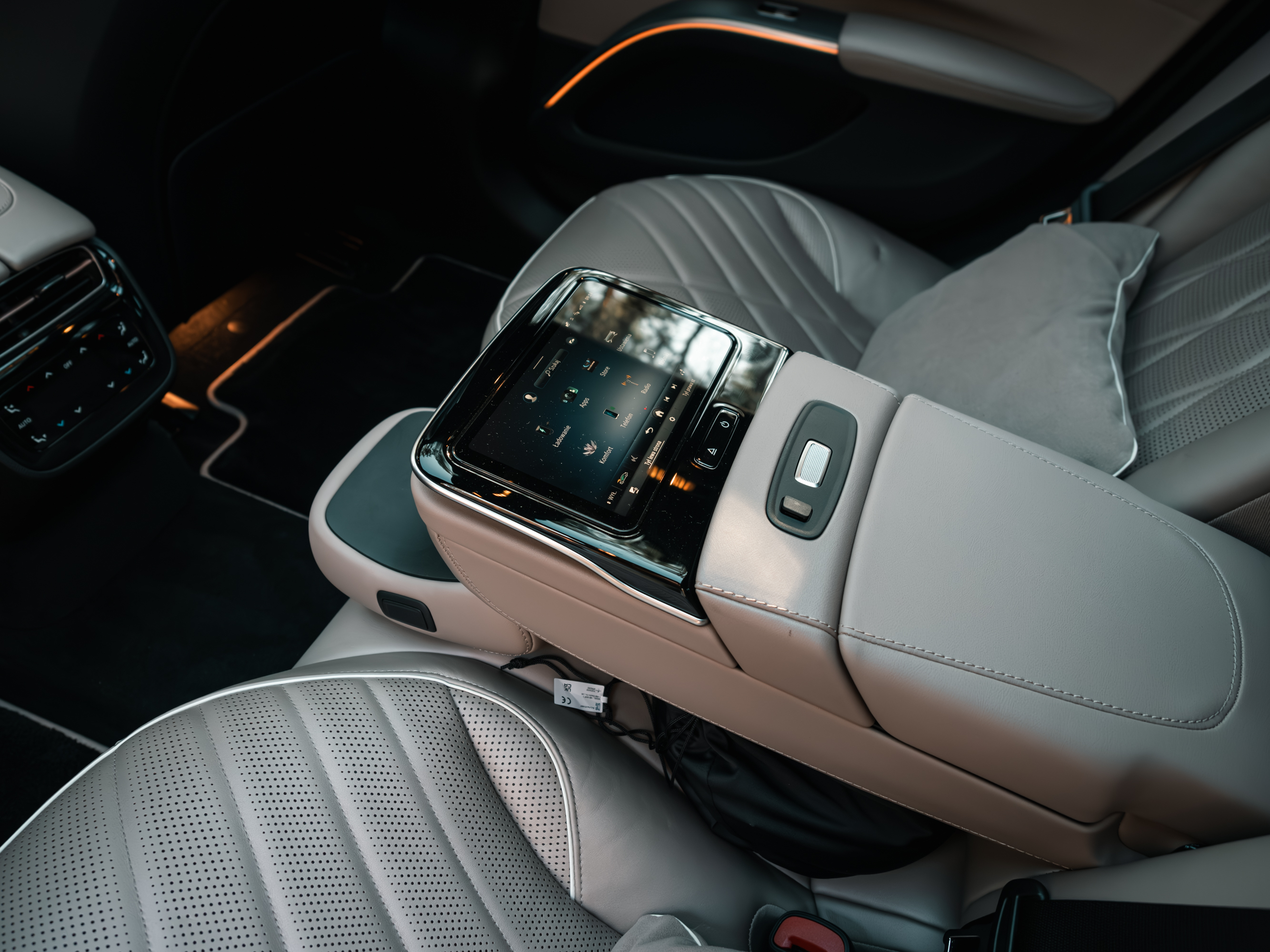 Wnetrze Mercedes AMG EQS
