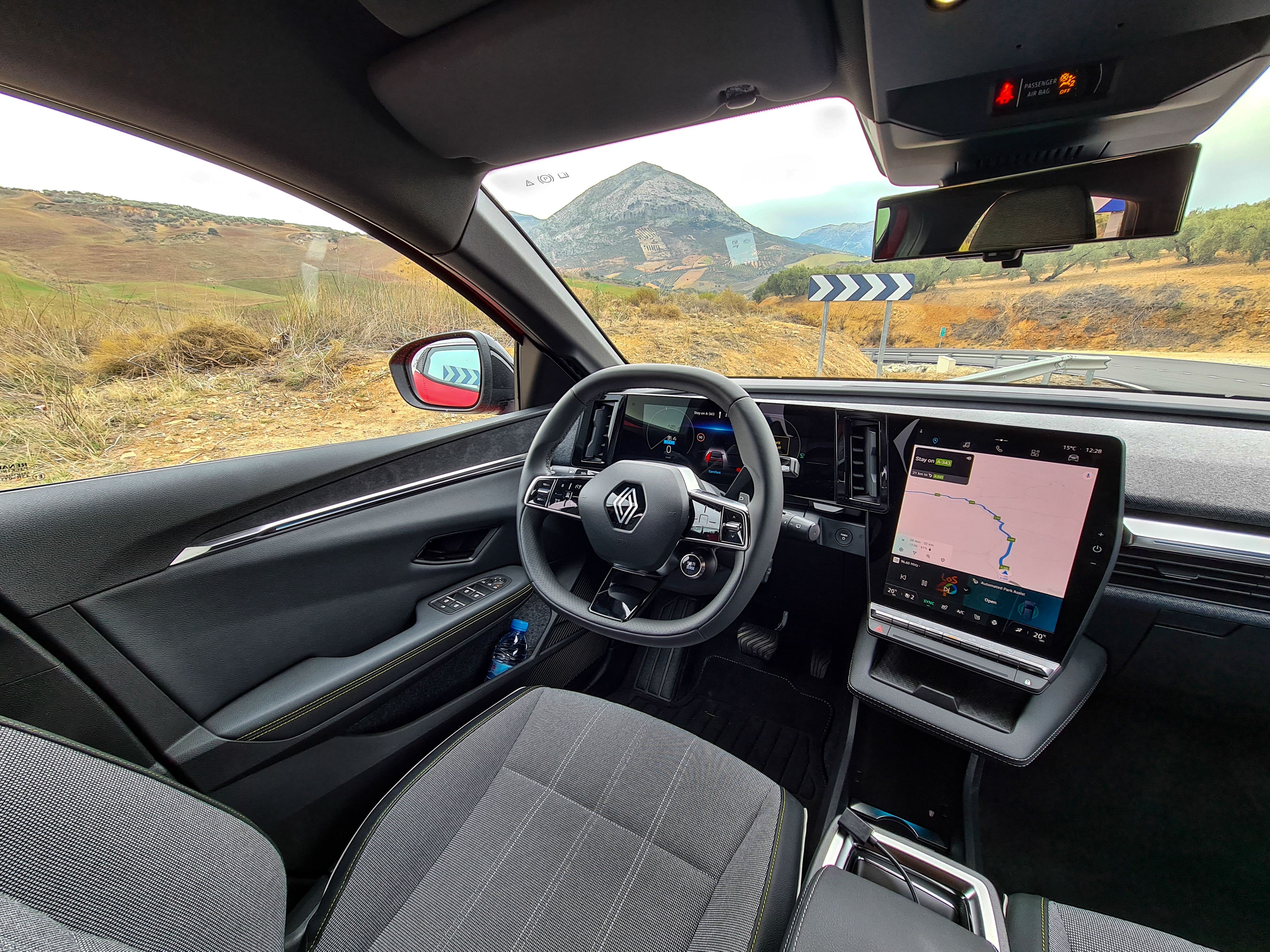 Renault Megane E-Tech kokpit