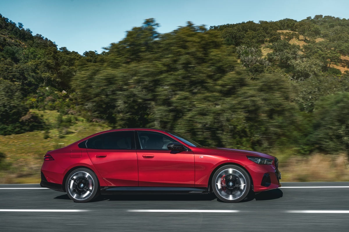 BMW i5 sylwetka