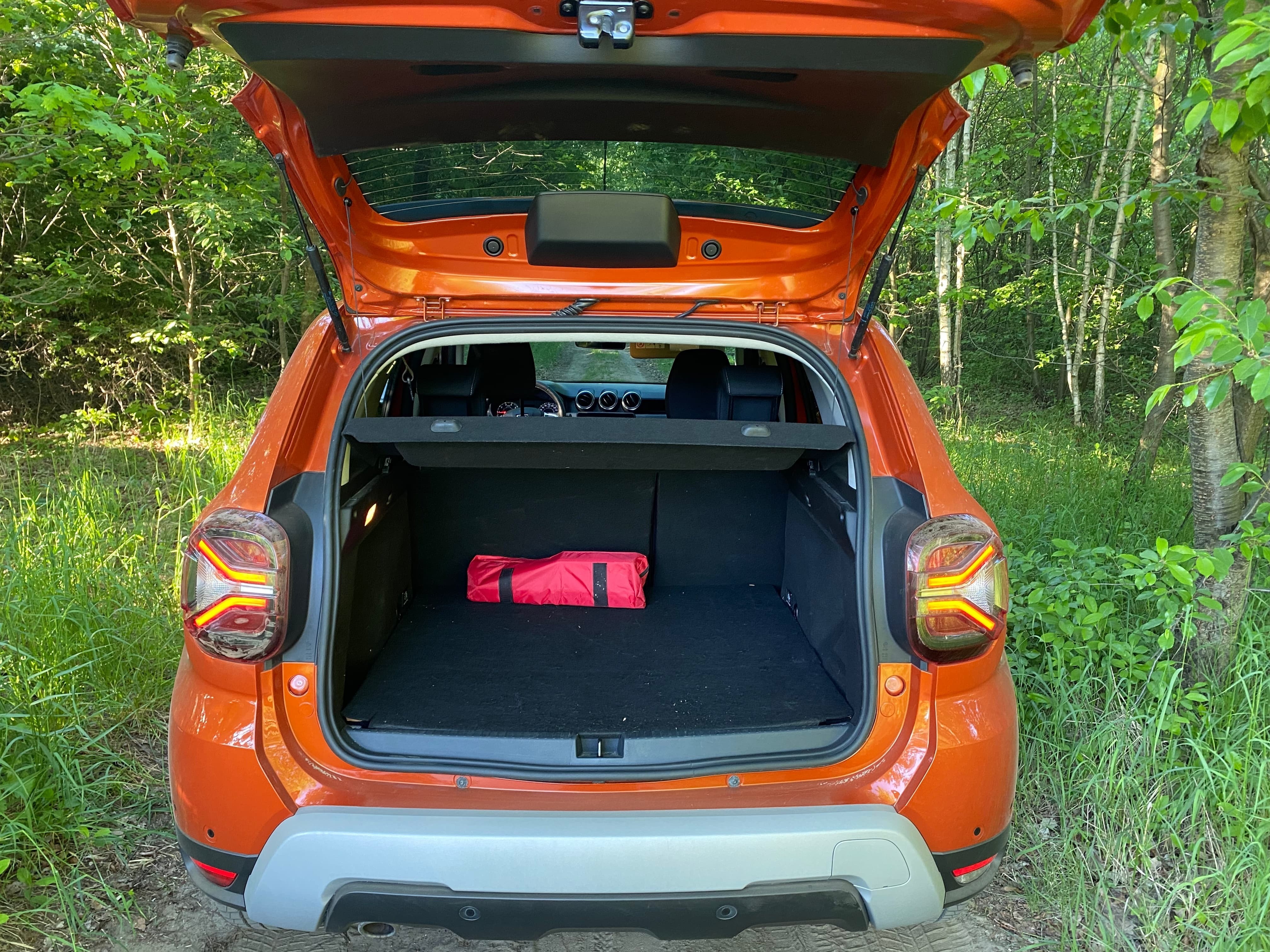 Dacia Duster bagażnik
