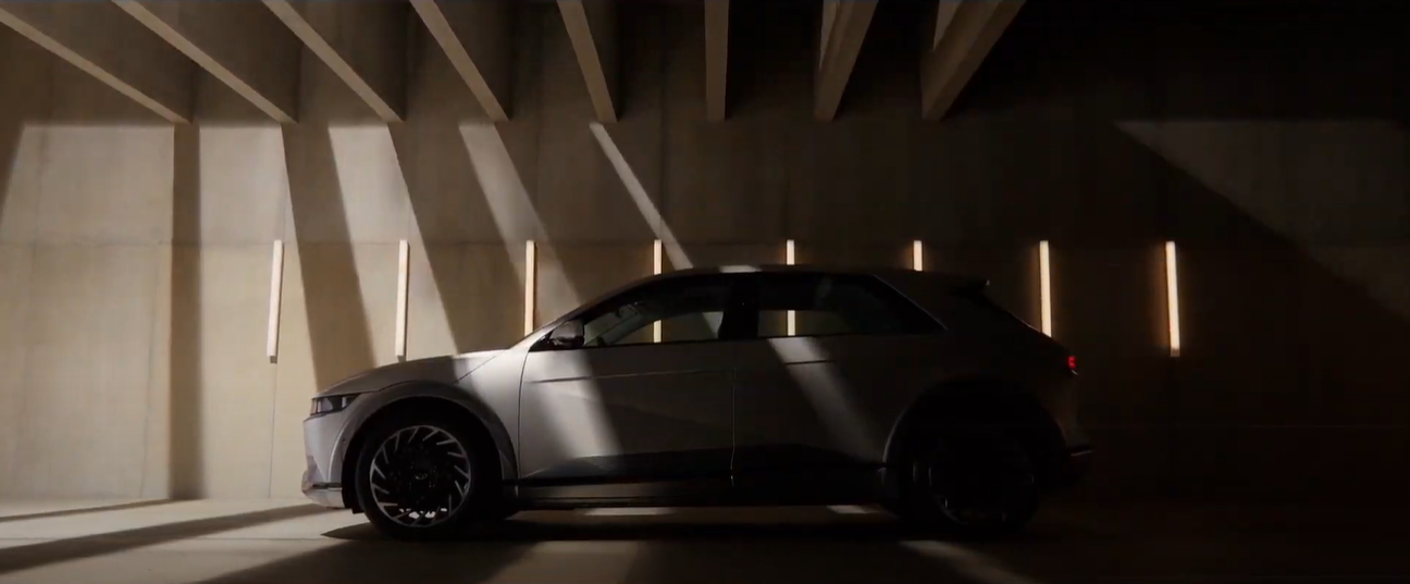 Ioniq5 wygląd - bok