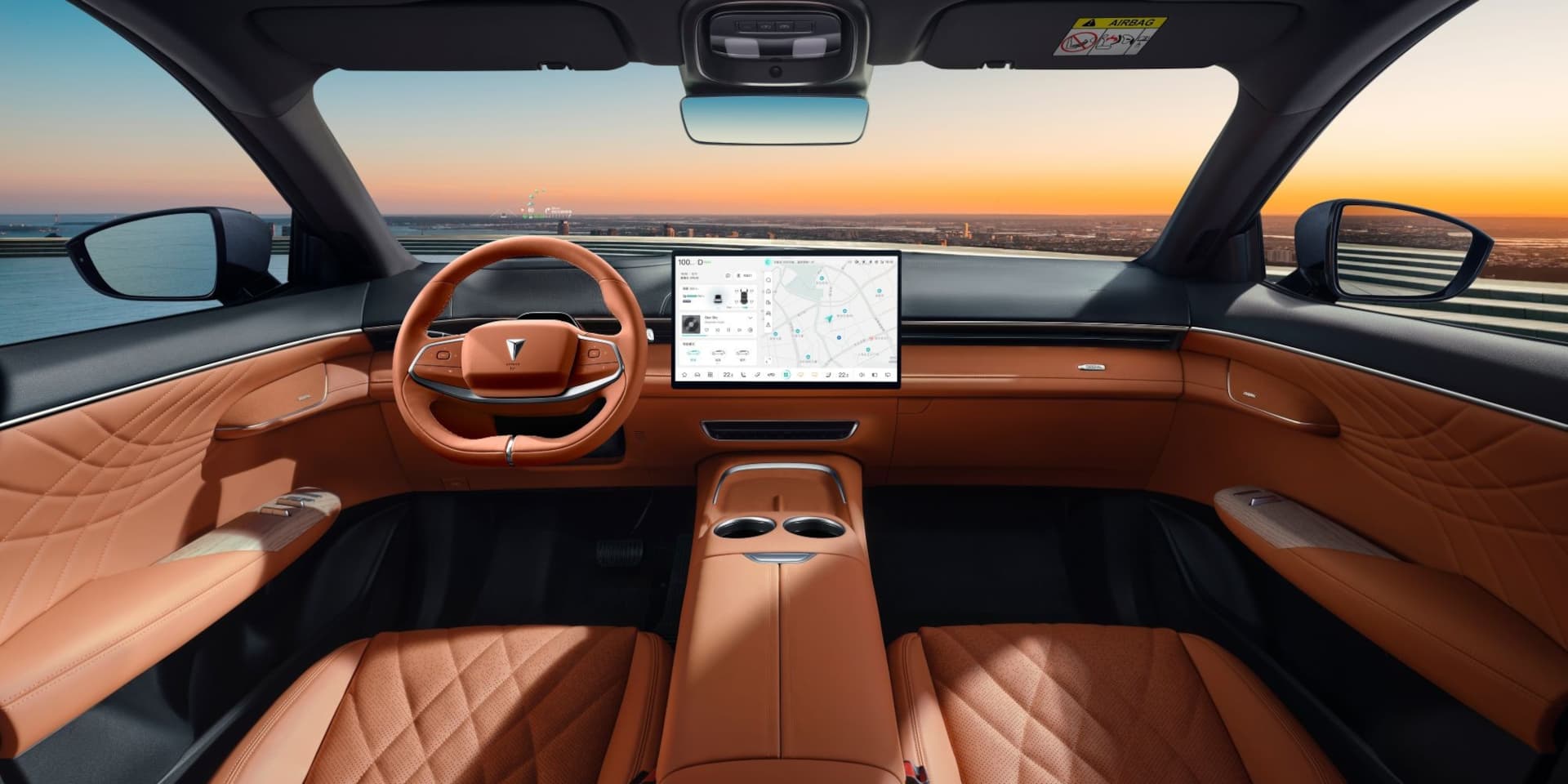Changan Deepal S07 wnętrze