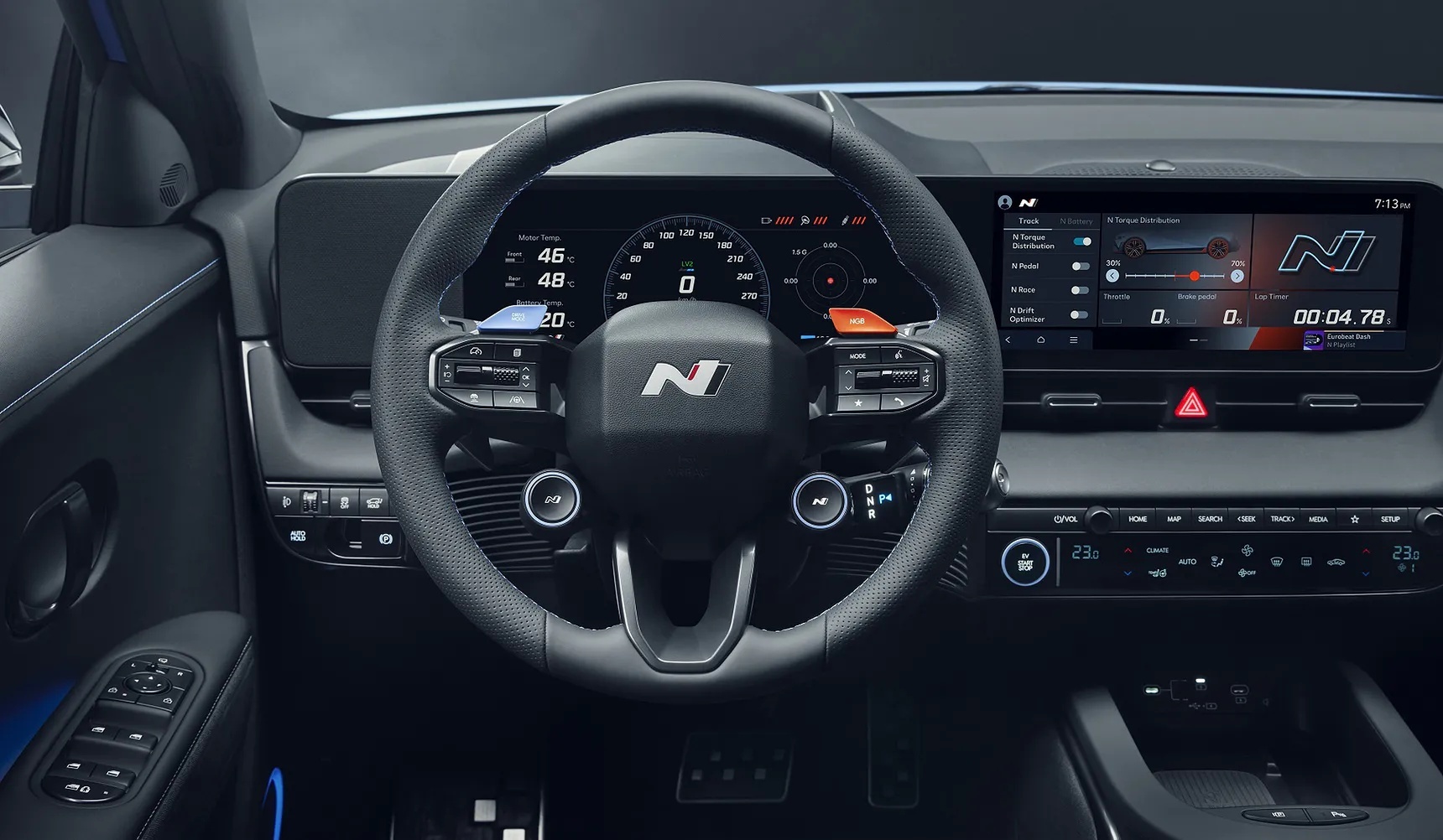 Hyundai Ioniq 5 N wnętrze