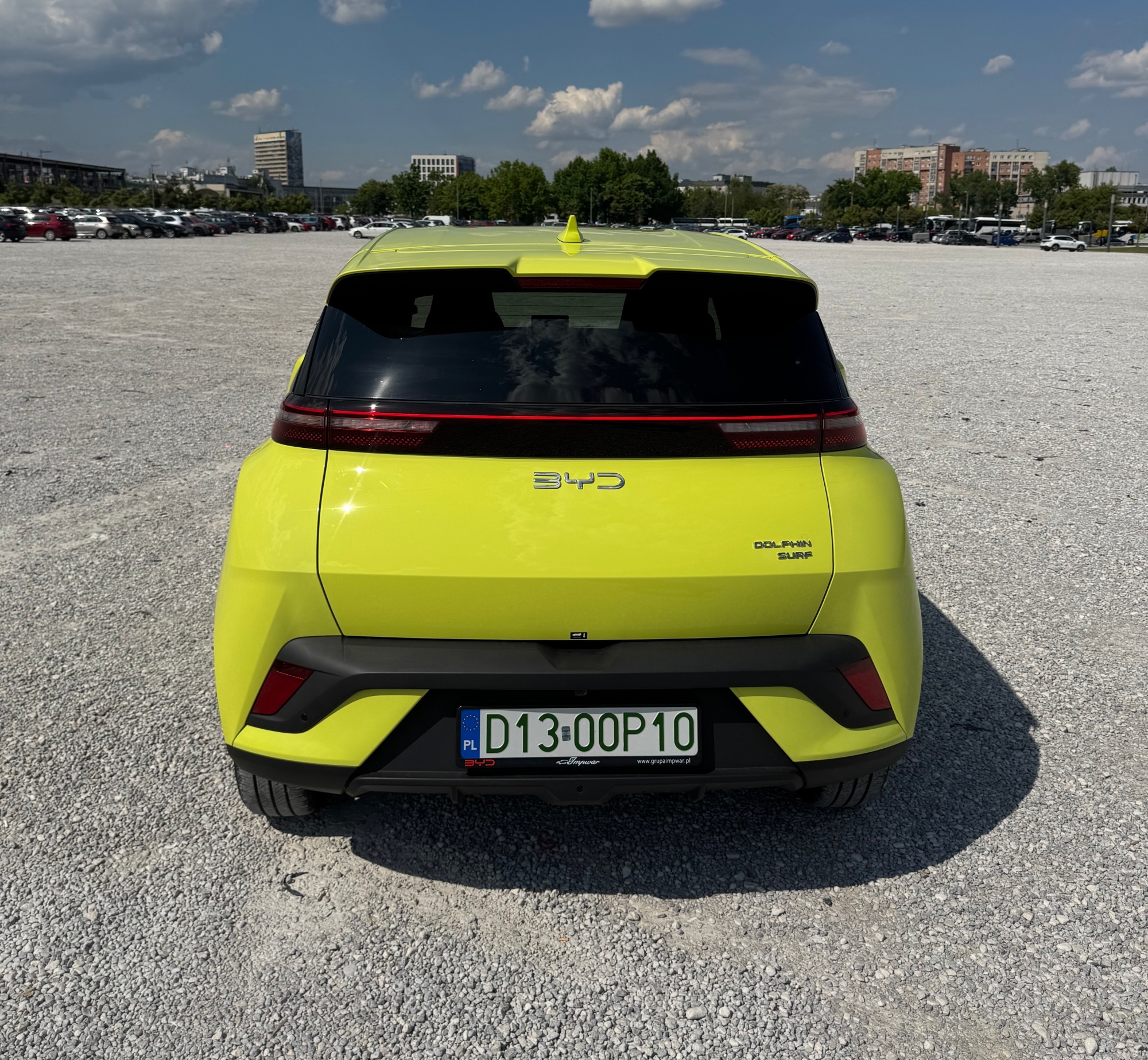 BYD Dolphin Surf tył
