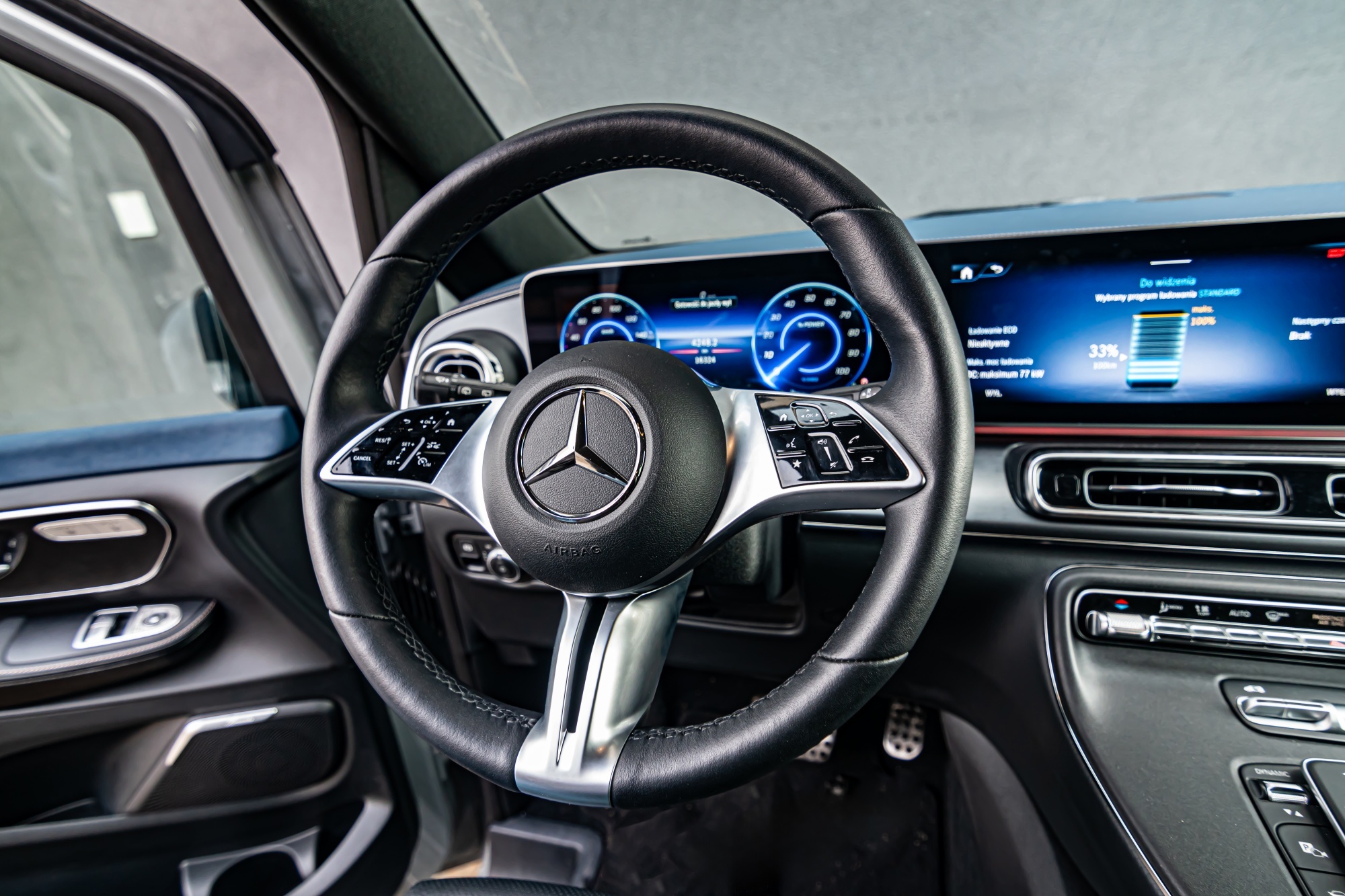 Mercedes EQV kierownica