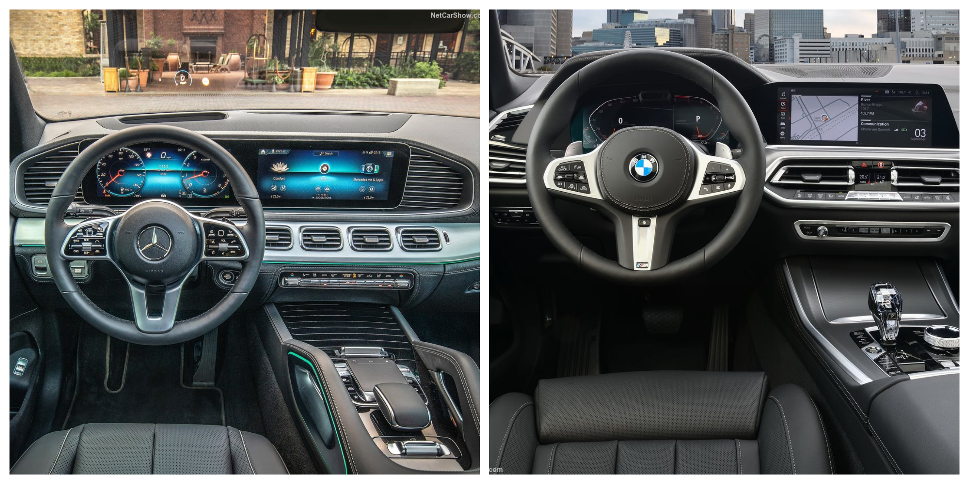 Mercedes GLE 2022 vs BMW X5 2022