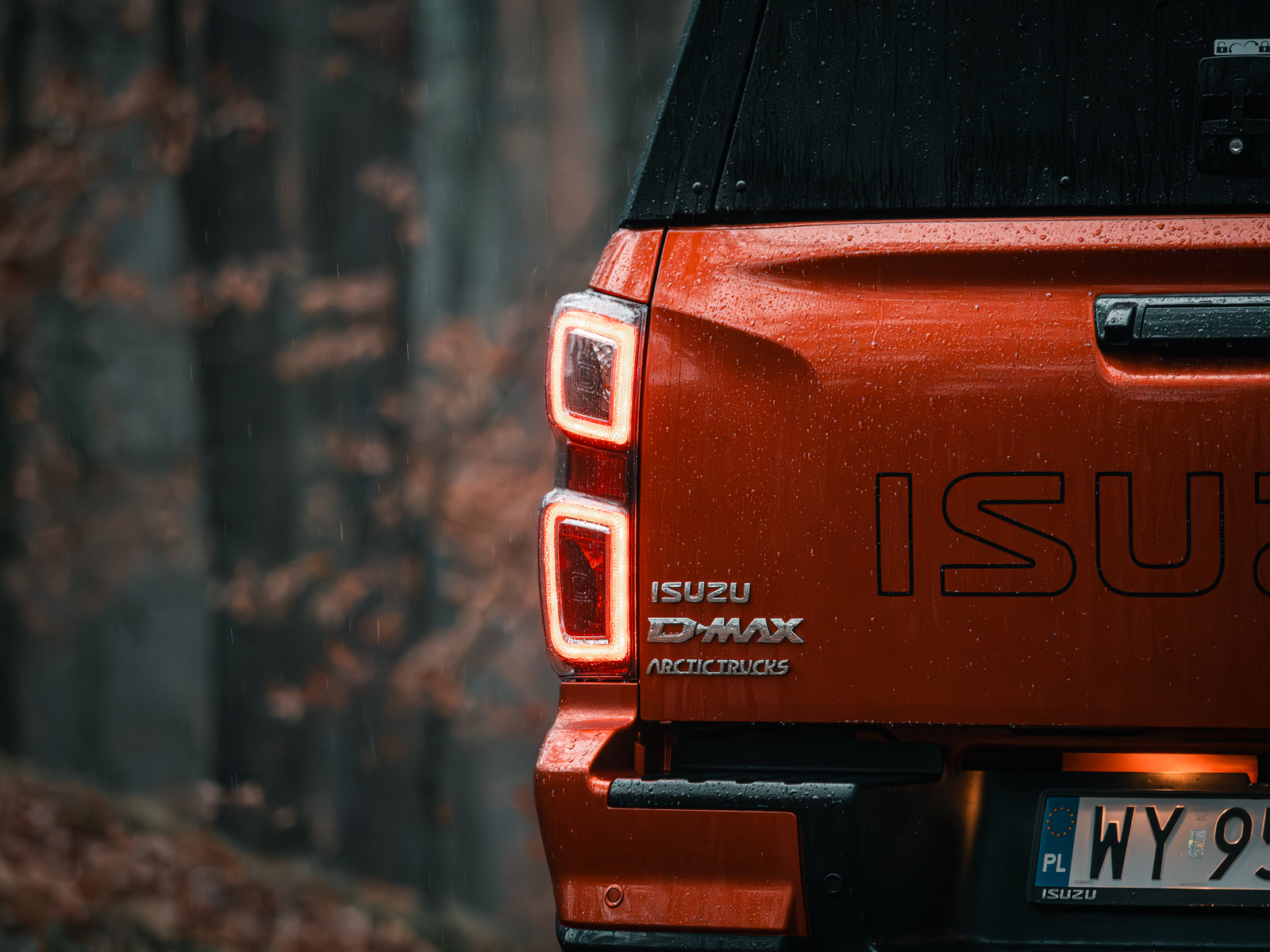 Wyglad Isuzu DMAX przedlift