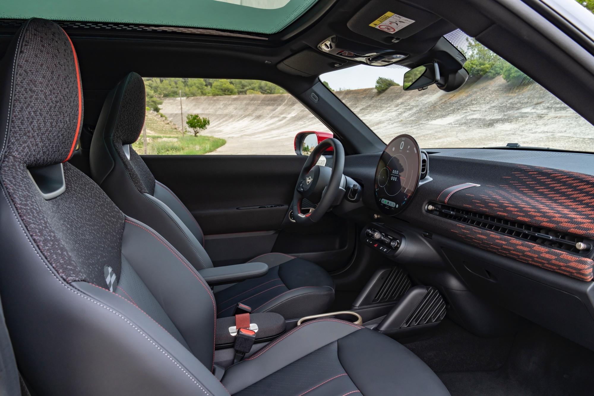 Mini Cooper JCW fotele