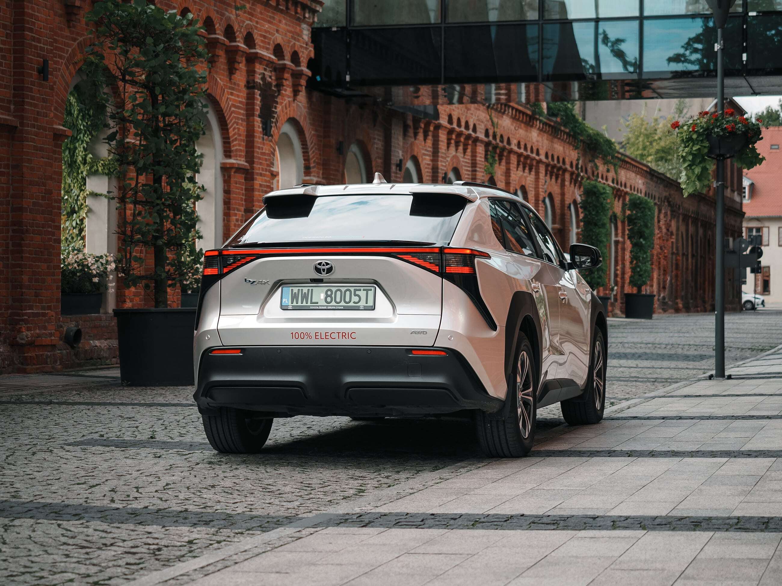 Toyota bz4x test wyglad