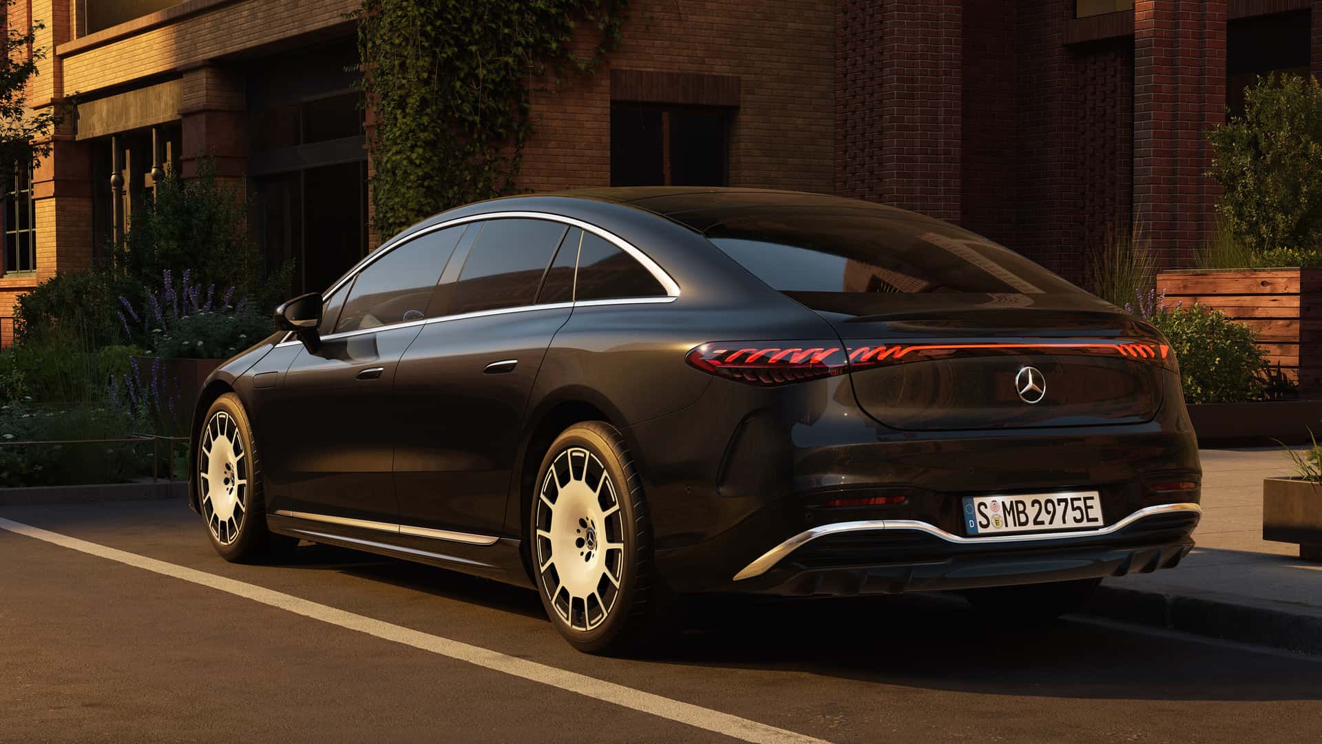 Mercedes EQS FL tył