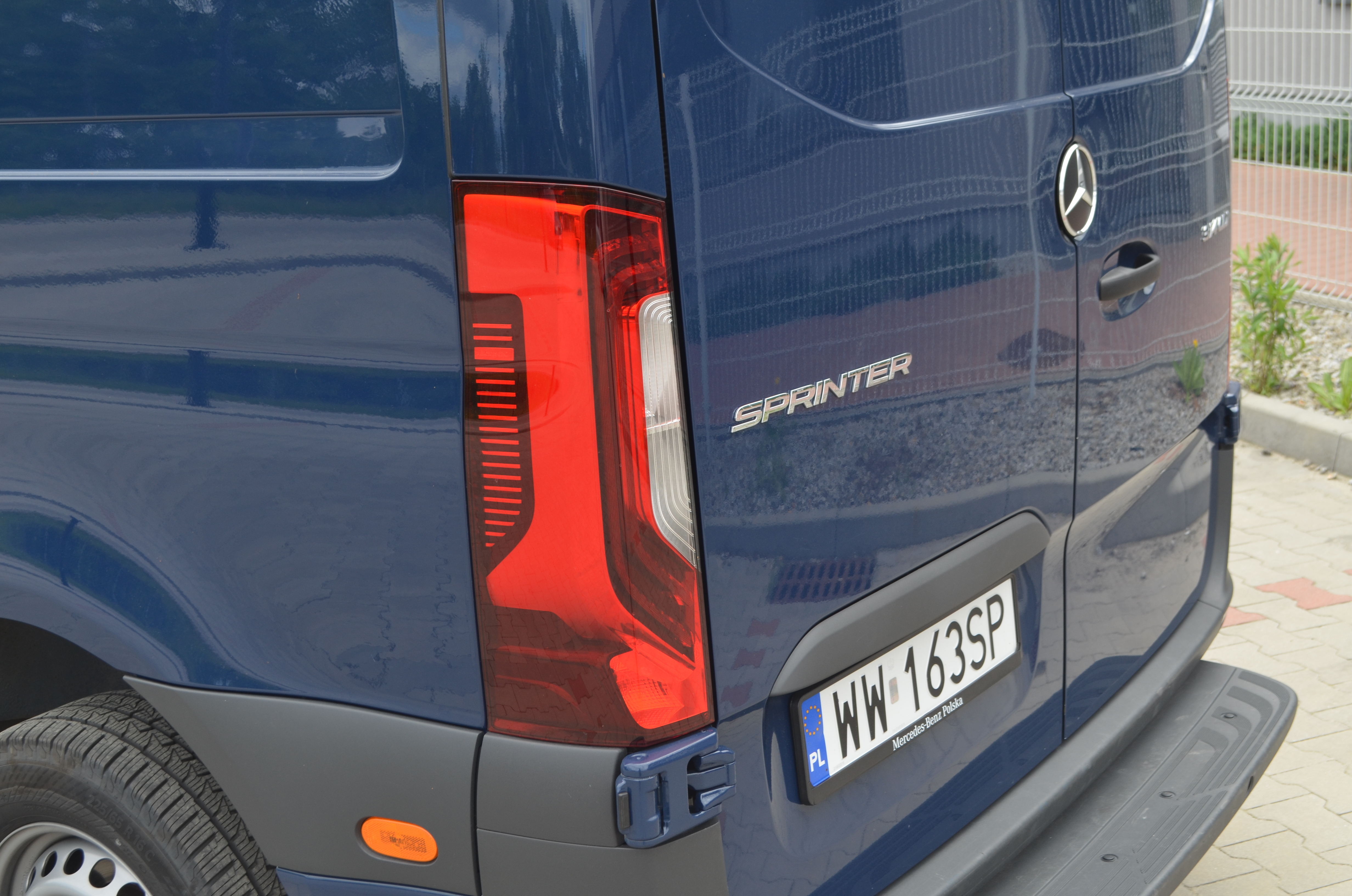 Mercedes Sprinter furgon światła tylne LED