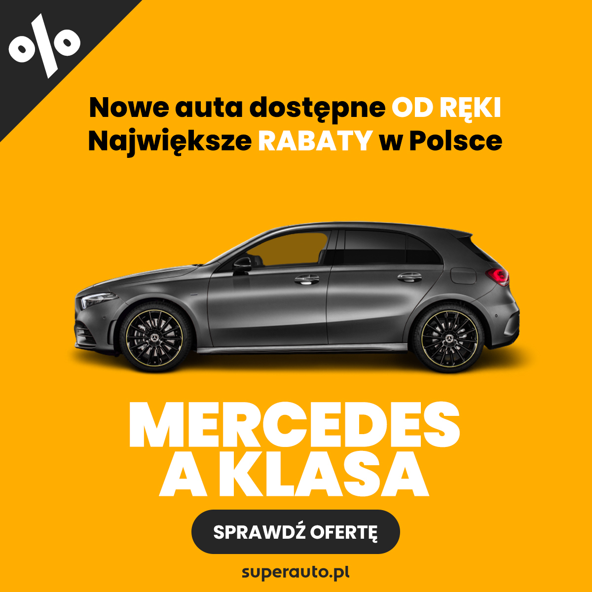 Mercedes A Klasa - leasing i wynajem długoterminowy
