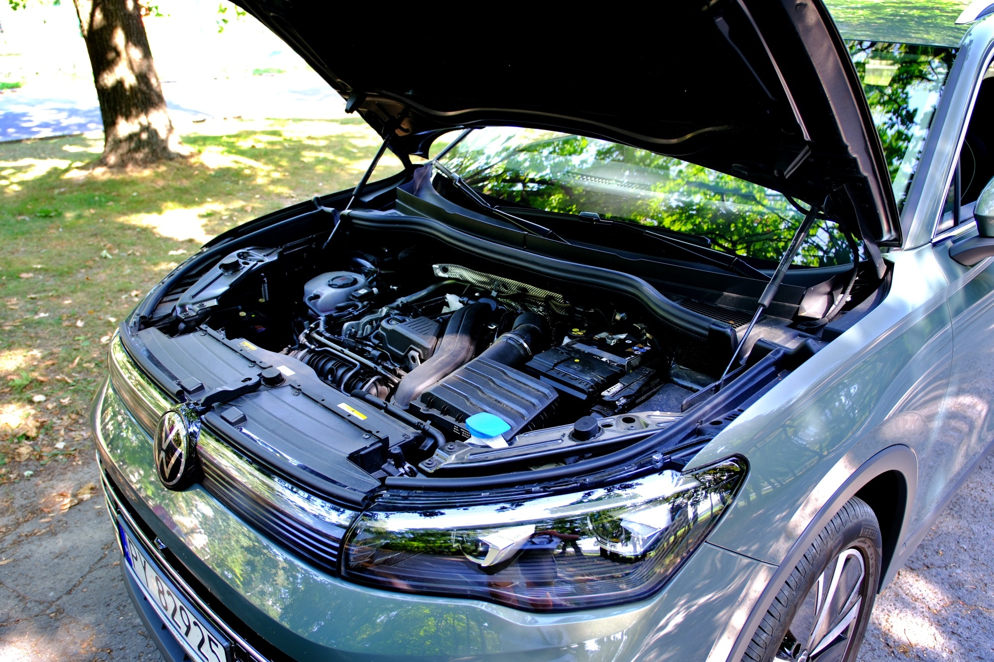 VW Tiguan dane techniczne, silnik napęd, moc