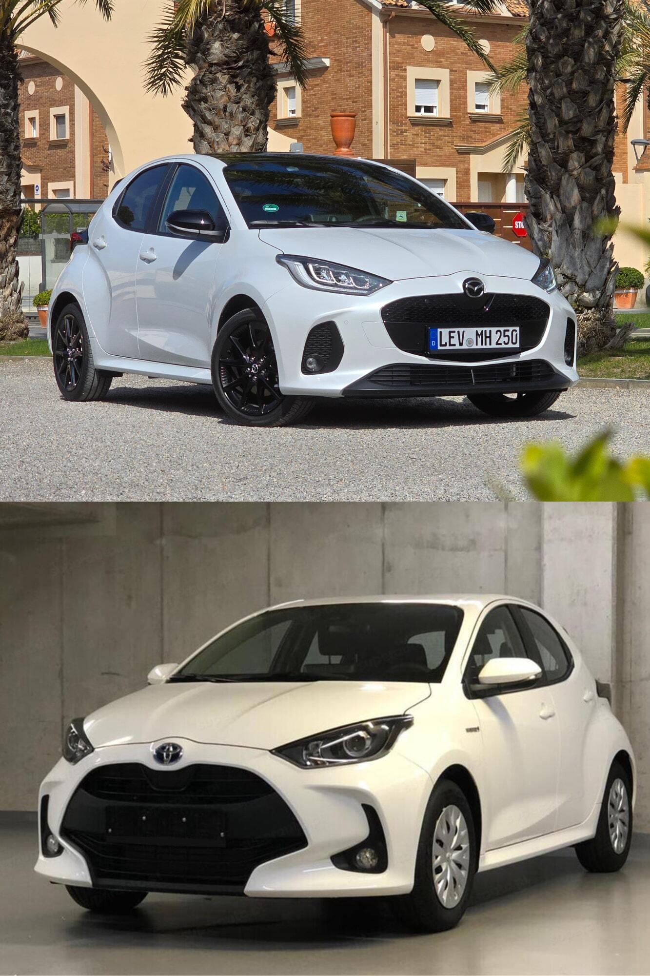 Toyota Yaris vs Mazda2