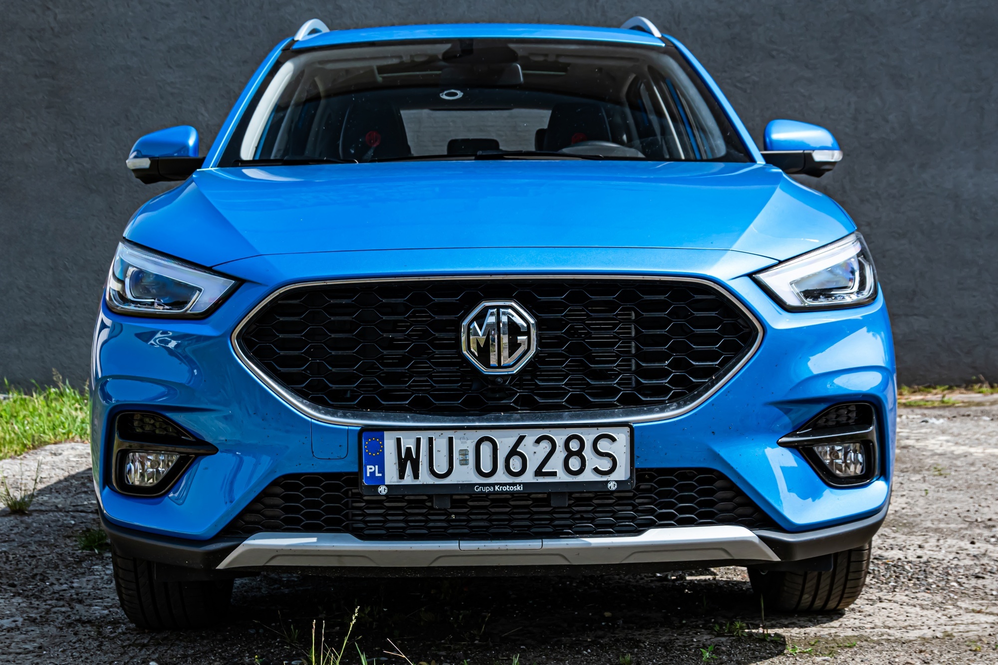 MG ZS przód