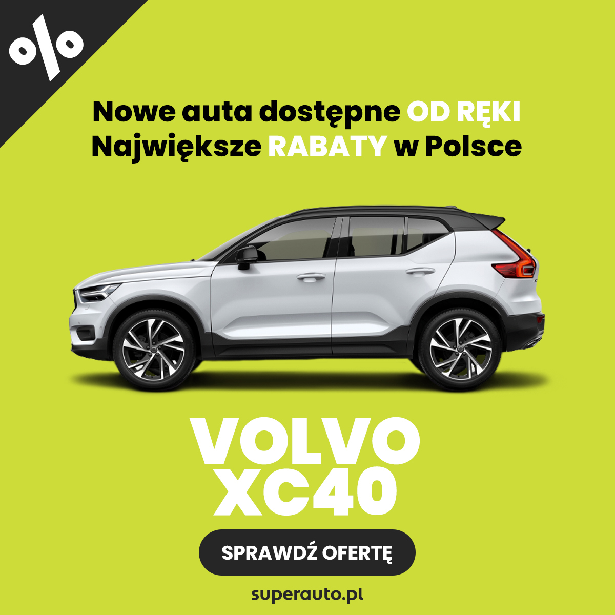 Volvo XC40 najlepiej sprzedający się crossover w 2020