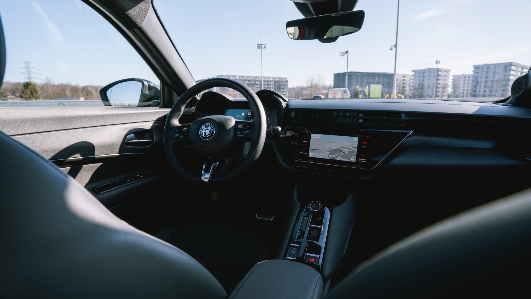 Alfa Romeo Junior wnętrze