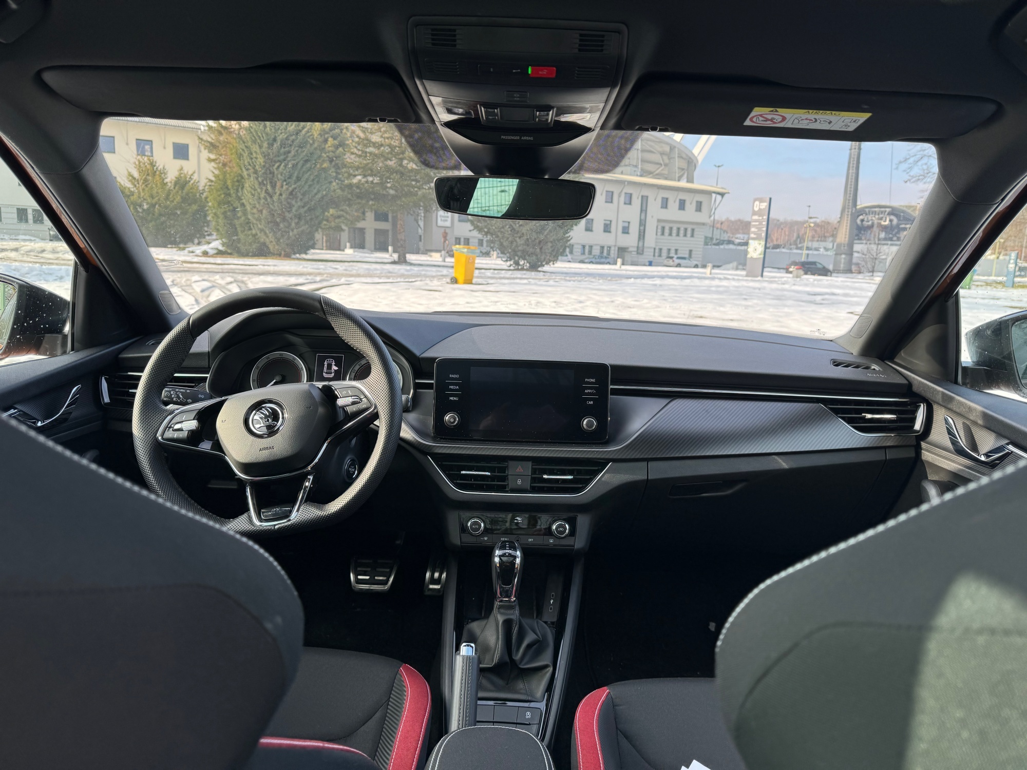 Skoda Kamiq Monte Carlo kabina