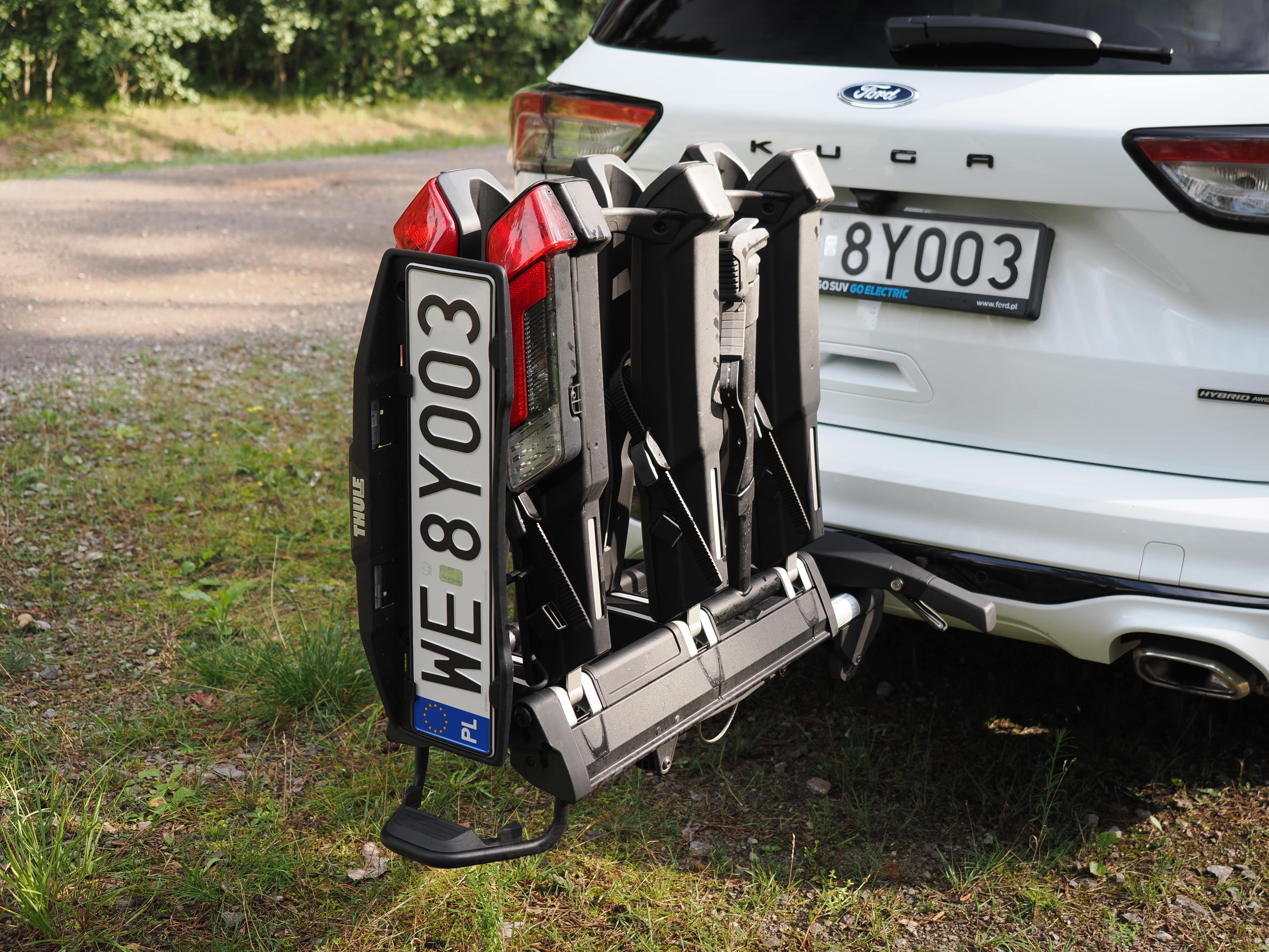 Bagażnik rowerowy tule na hak