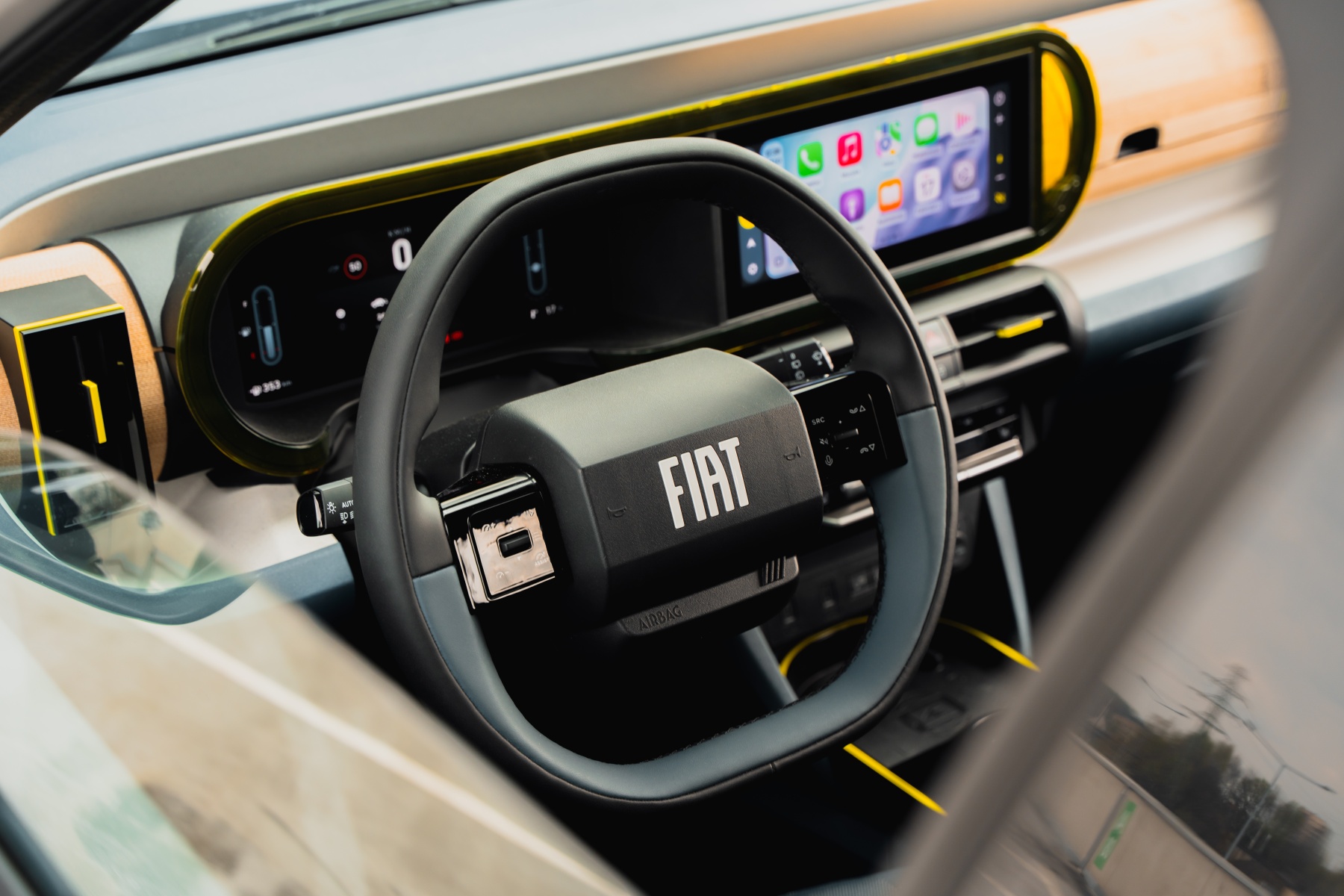 Fiat Grande Panda wnętrze