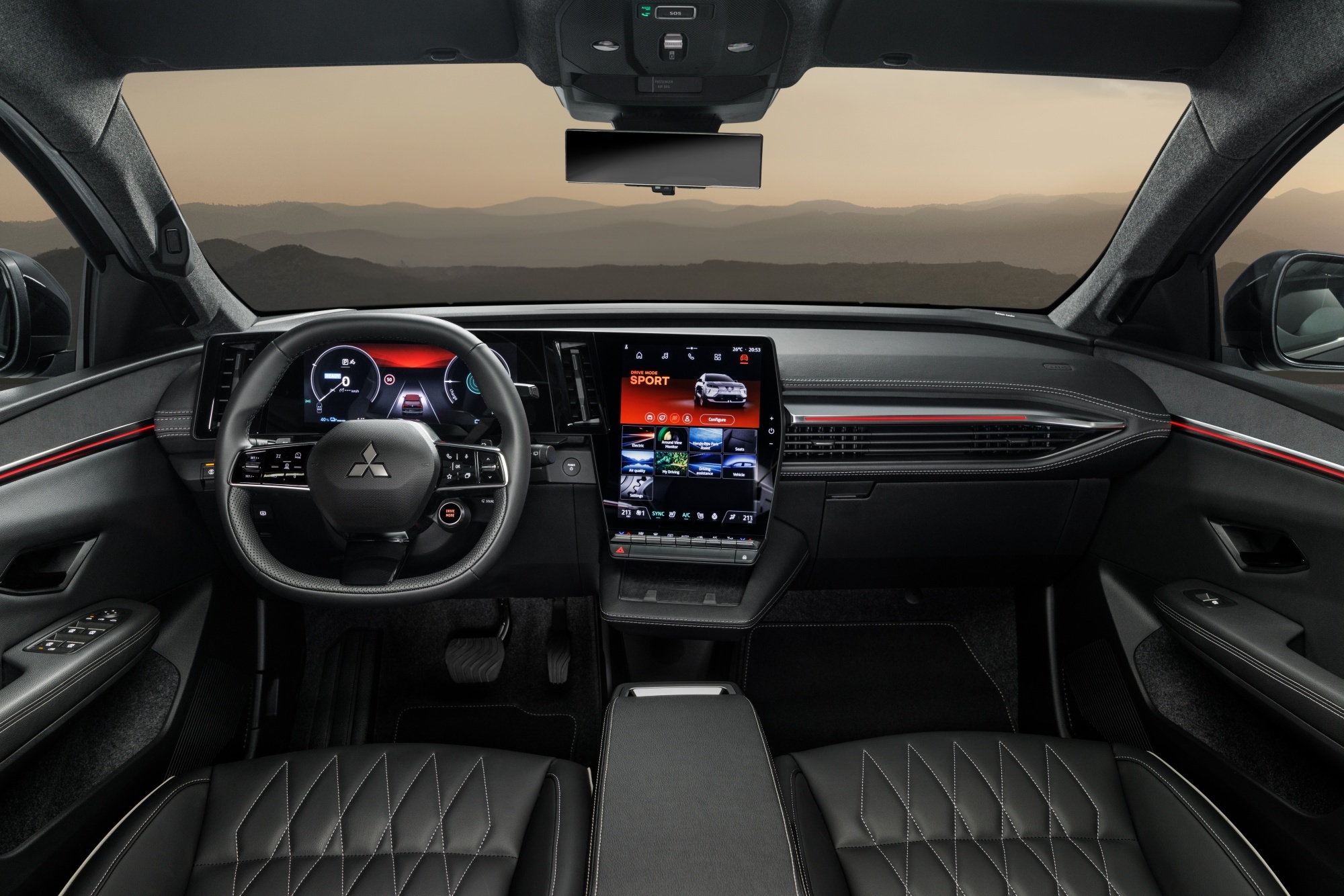 Mitsubishi Eclipse Cross wnętrze